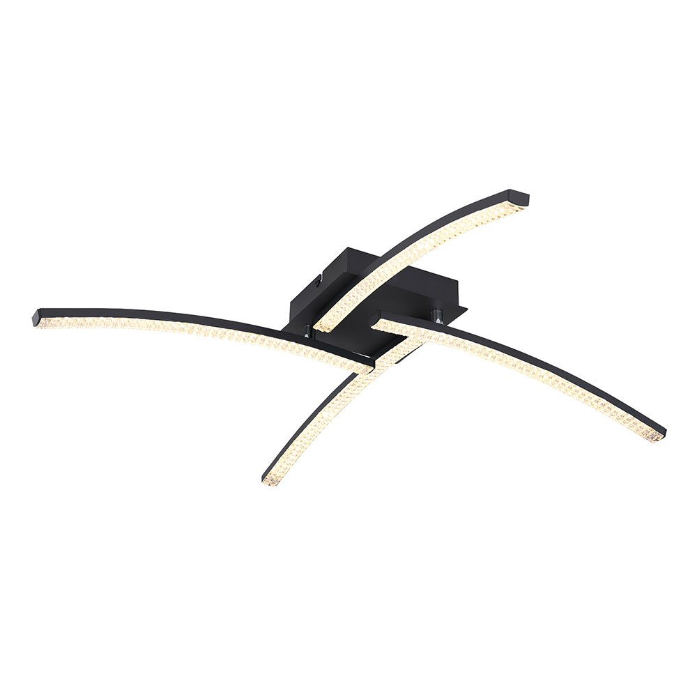 GLOBO LIGHTING LED Deckenleuchte, LED-Leuchtmittel fest verbaut, Warmweiß, Neutralweiß, Tageslichtweiß, Deckenlampe Deckenleuchte Wohnzimmerlampe beweglich Tageslicht LED