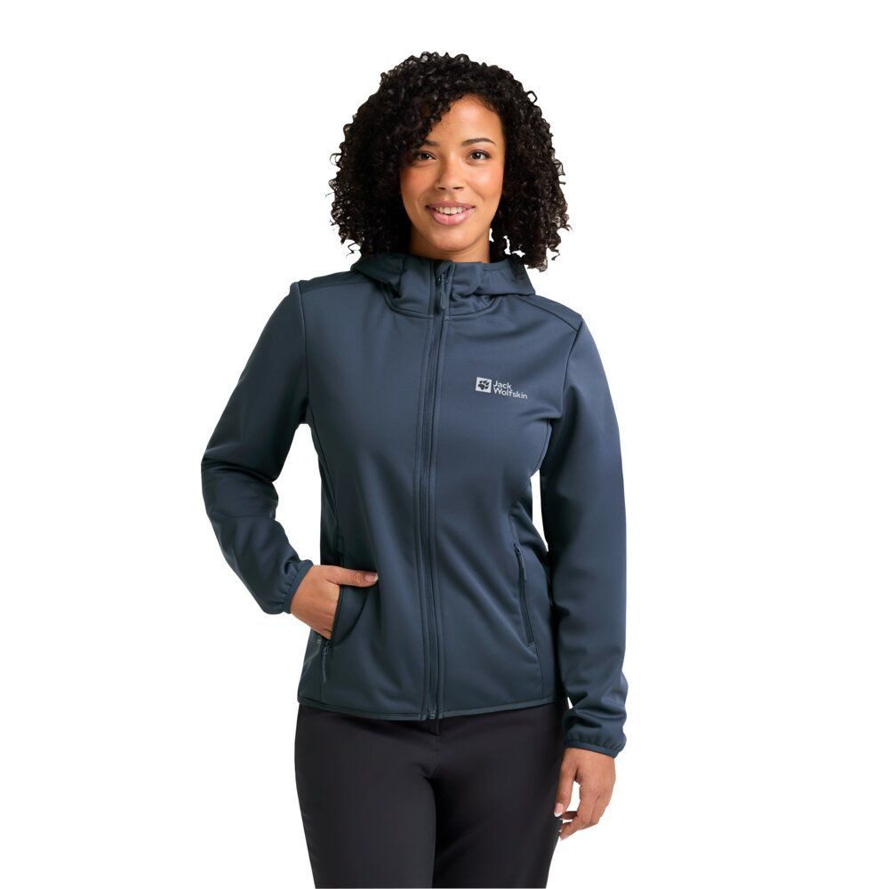 Jack Wolfskin Softshelljacke WINDHAIN HOODY W günstig online kaufen