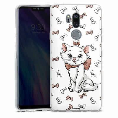 DeinDesign Handyhülle Aristocats Marie Disney Katze Marie Shy, LG G7 ThinQ Silikon Hülle Bumper Case Handy Schutzhülle