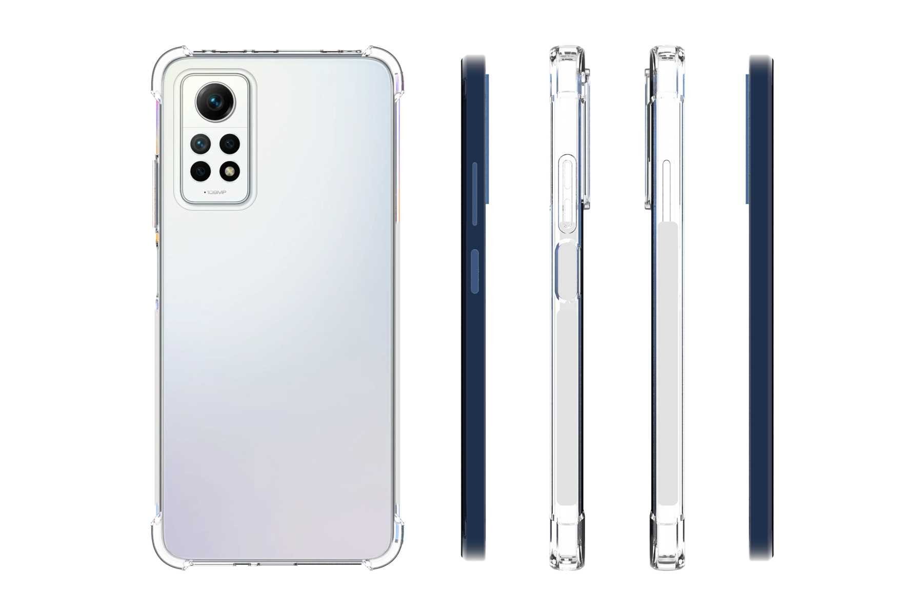 mtb more energy Smartphone-Hülle Clear Armor Case für Xiaomi Redmi Note 12 Pro 4G (6.67), Transparente TPU Schutzhülle Case Backcover mit Anti-Shock Verstärkung – Bild 2 von 5