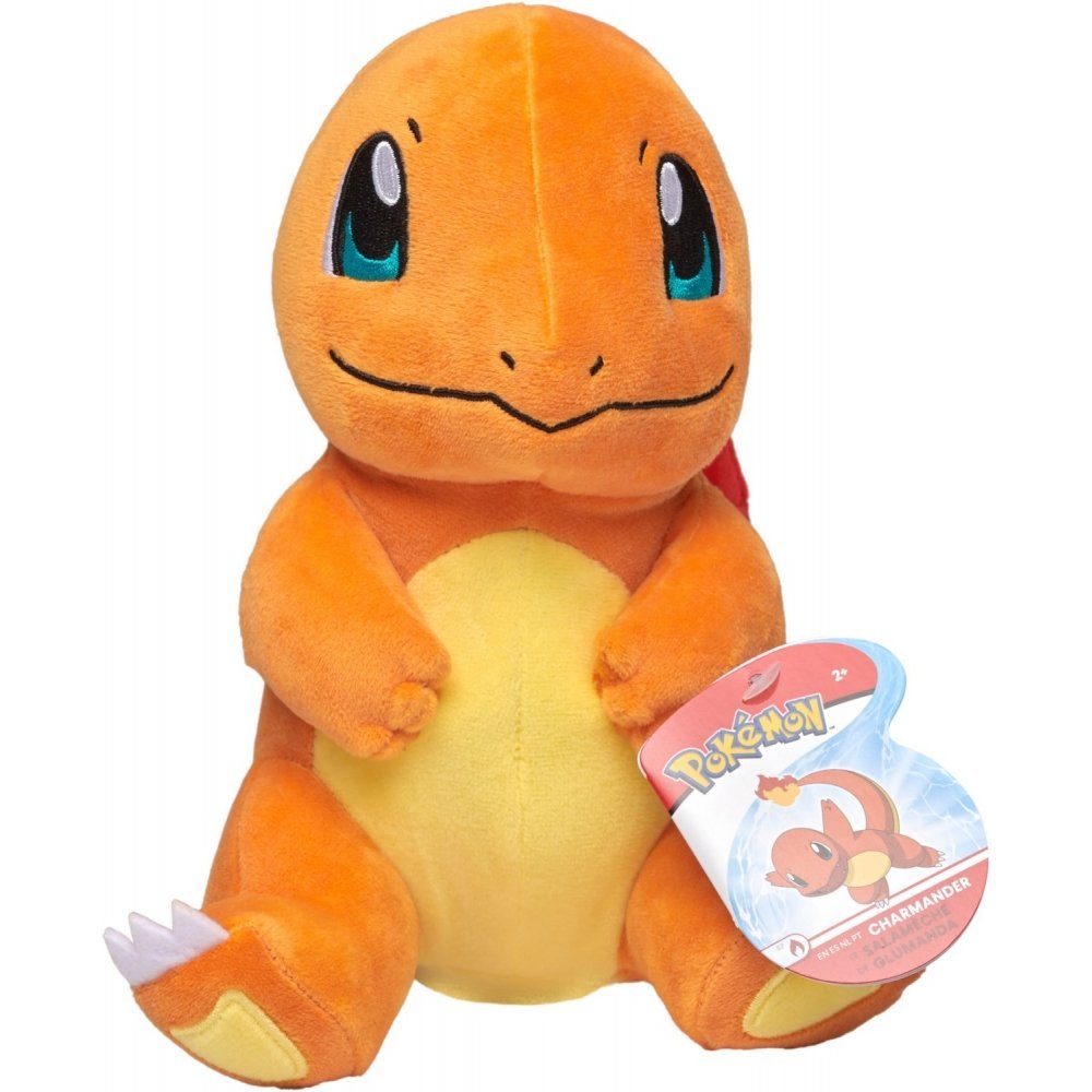 POKÉMON Kuscheltier Pokémon Plüschfigur - Glumanda (20cm) Pokémon - orange