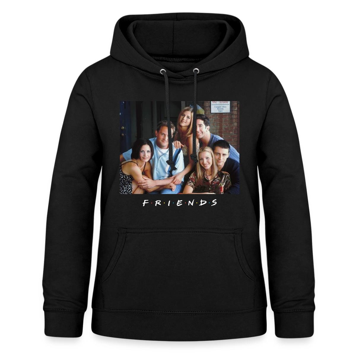 Spreadshirt Hoodie Friends Foto Damen Hoodie (1-tlg)