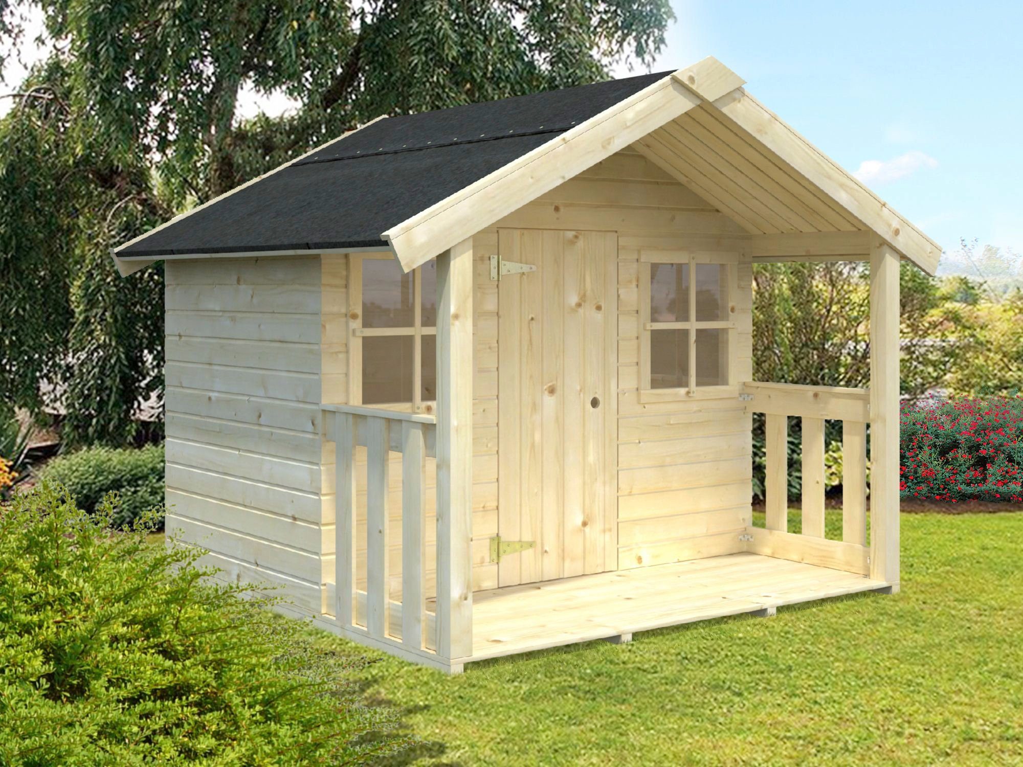 Palmako Spielhaus Felix 1,9 m², mit Terrasse