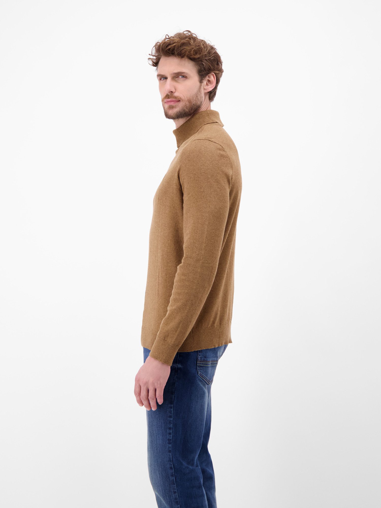 LERROS Rollkragenpullover Herren Rollkragen-Strickpullover