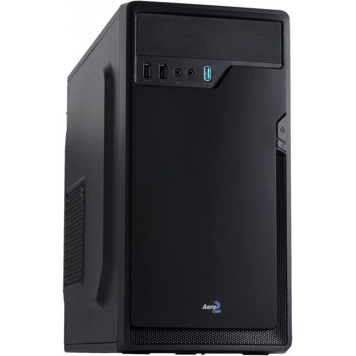 Aerocool PC-Gehäuse Mini Cs-100 Advance MicroATX/ATX/Mini-ITX - Mini-Tower-Gehäuse- schwarz