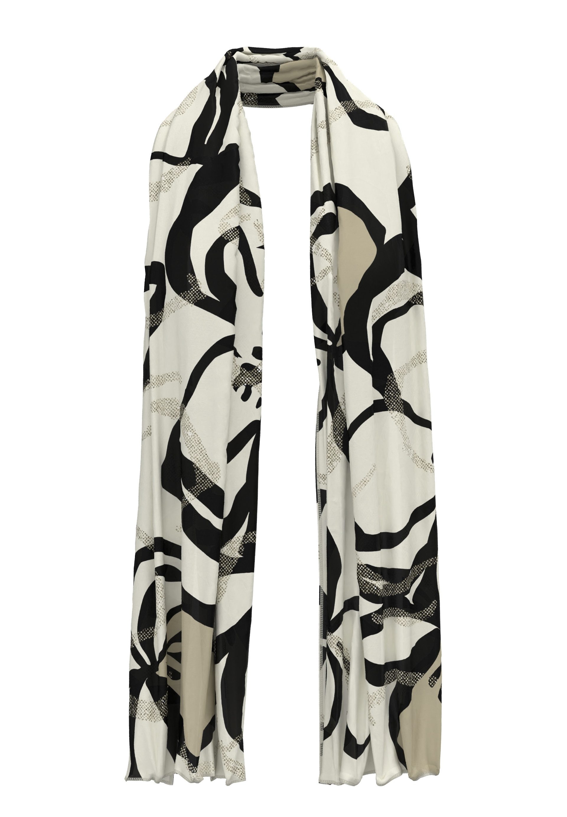 FRANK WALDER Halstuch mit modernem Print