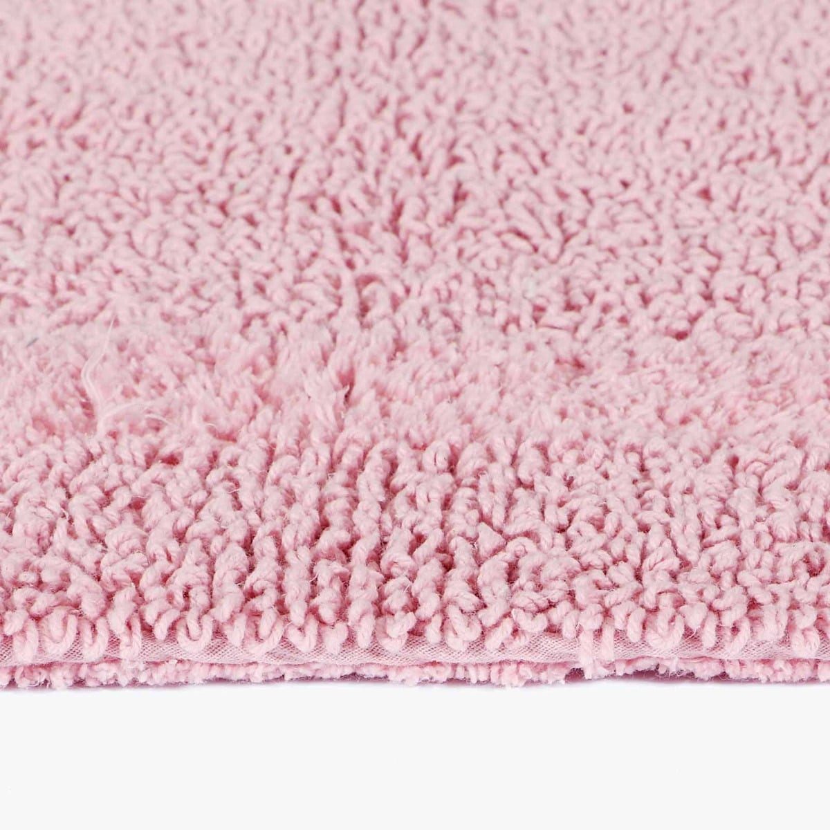 Homescapes Badematte Badematte rosa 50x80 cm aus 100% Baumwolle, Höhe 20 mm, Baumwolle, rechteckig, 50 x 80 cm – Bild 5 von 5
