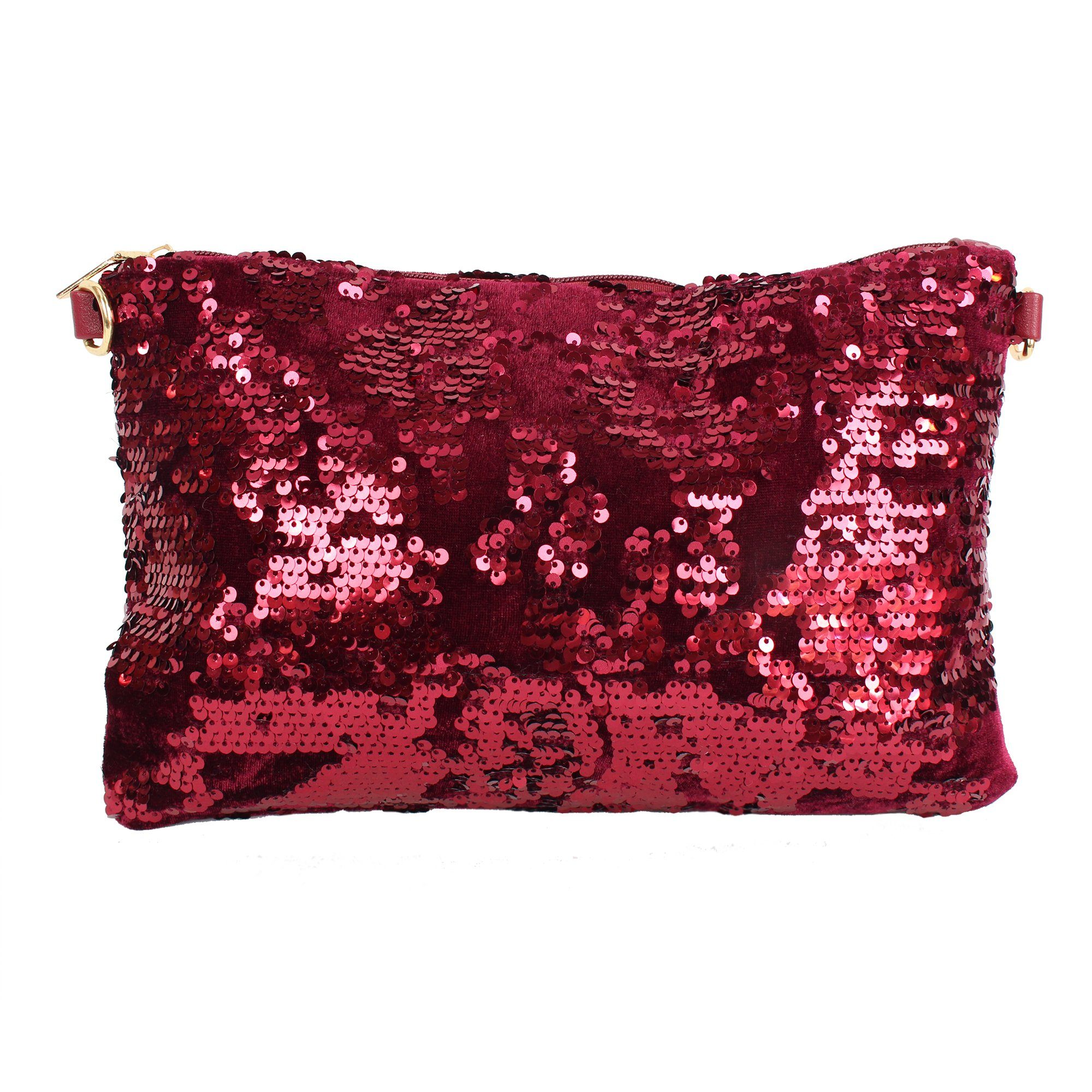 ZEBRO Clutch Pailletten-Clutch