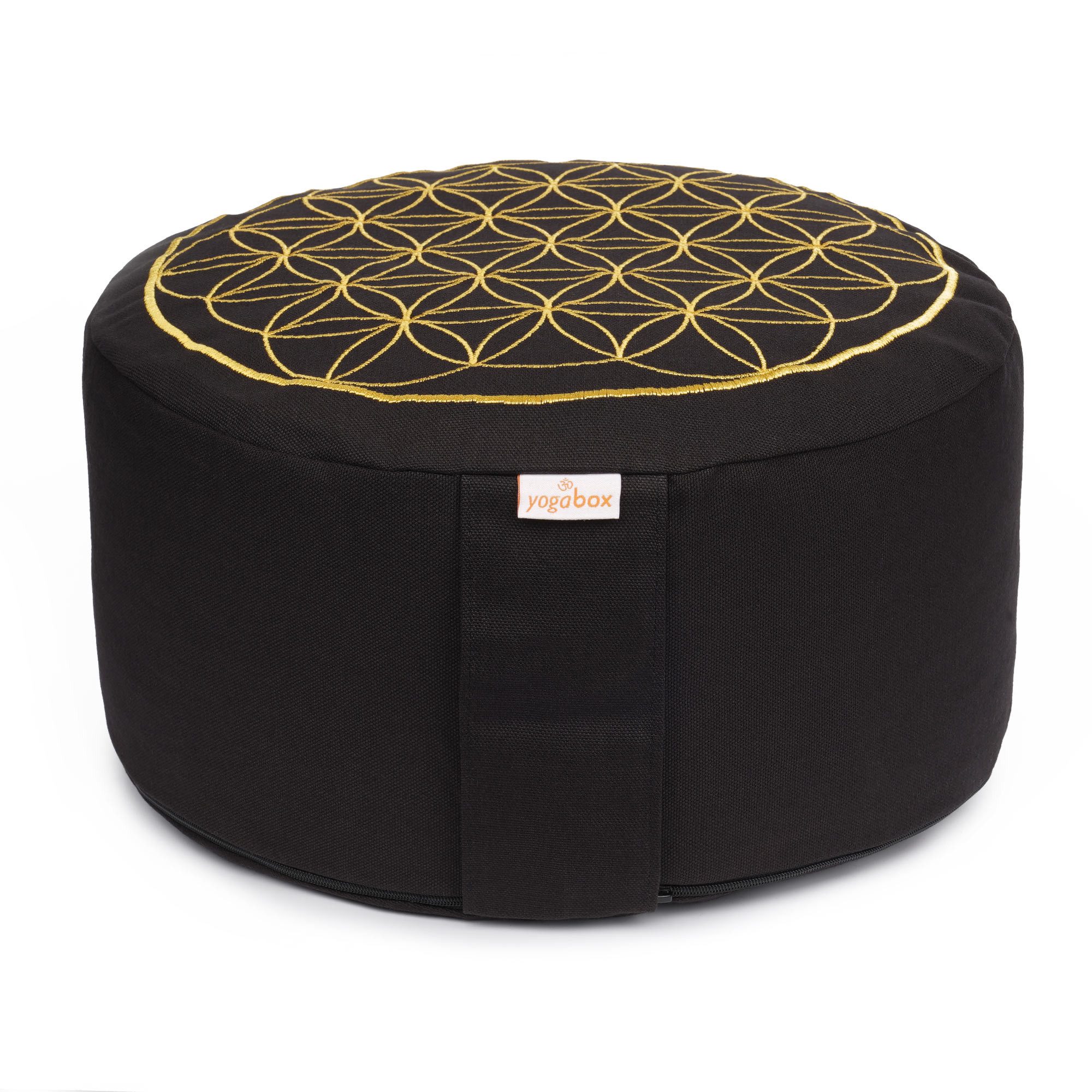 Yogakissen Meditationskissen Glückssitz® Blume des Lebens