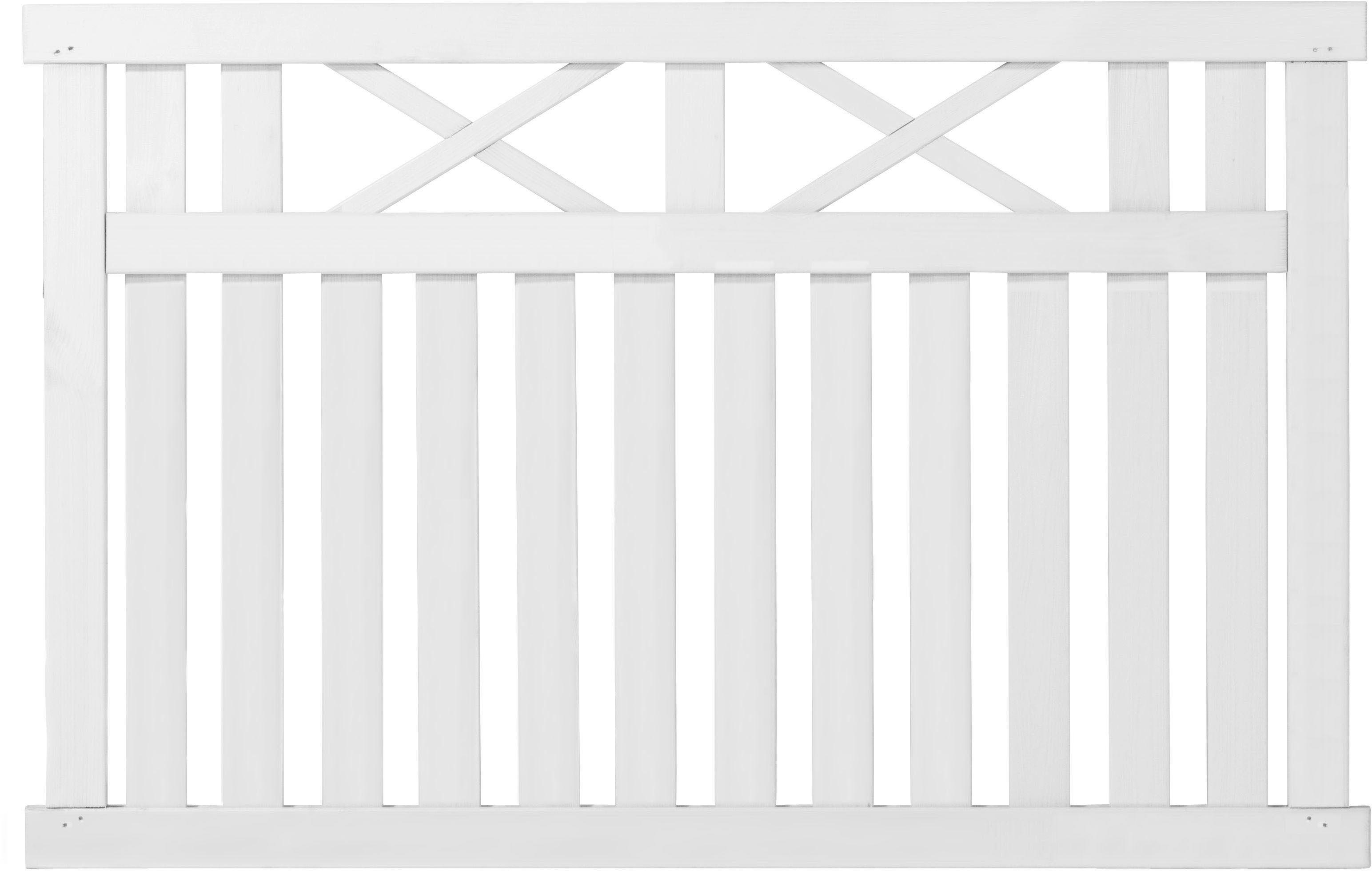 PLUS Gartenzaun Vinesse, (Set), Höhe: 96 cm, Gesamtlänge: 4,86 bis 23,94 m
