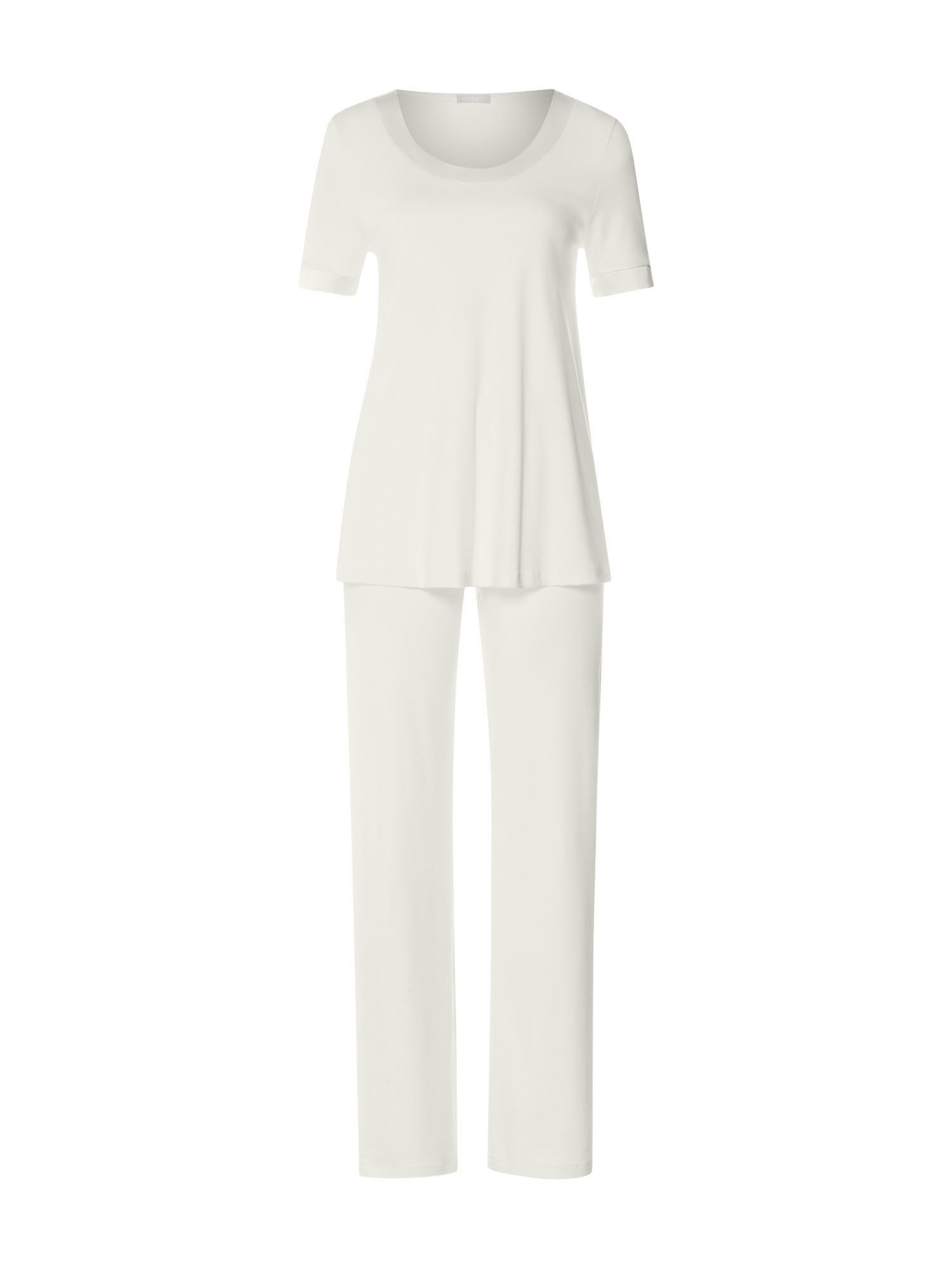 Hanro Pyjama Anilla (2 tlg) Schlafanzug, Pyjama Set, Nachtwäsche