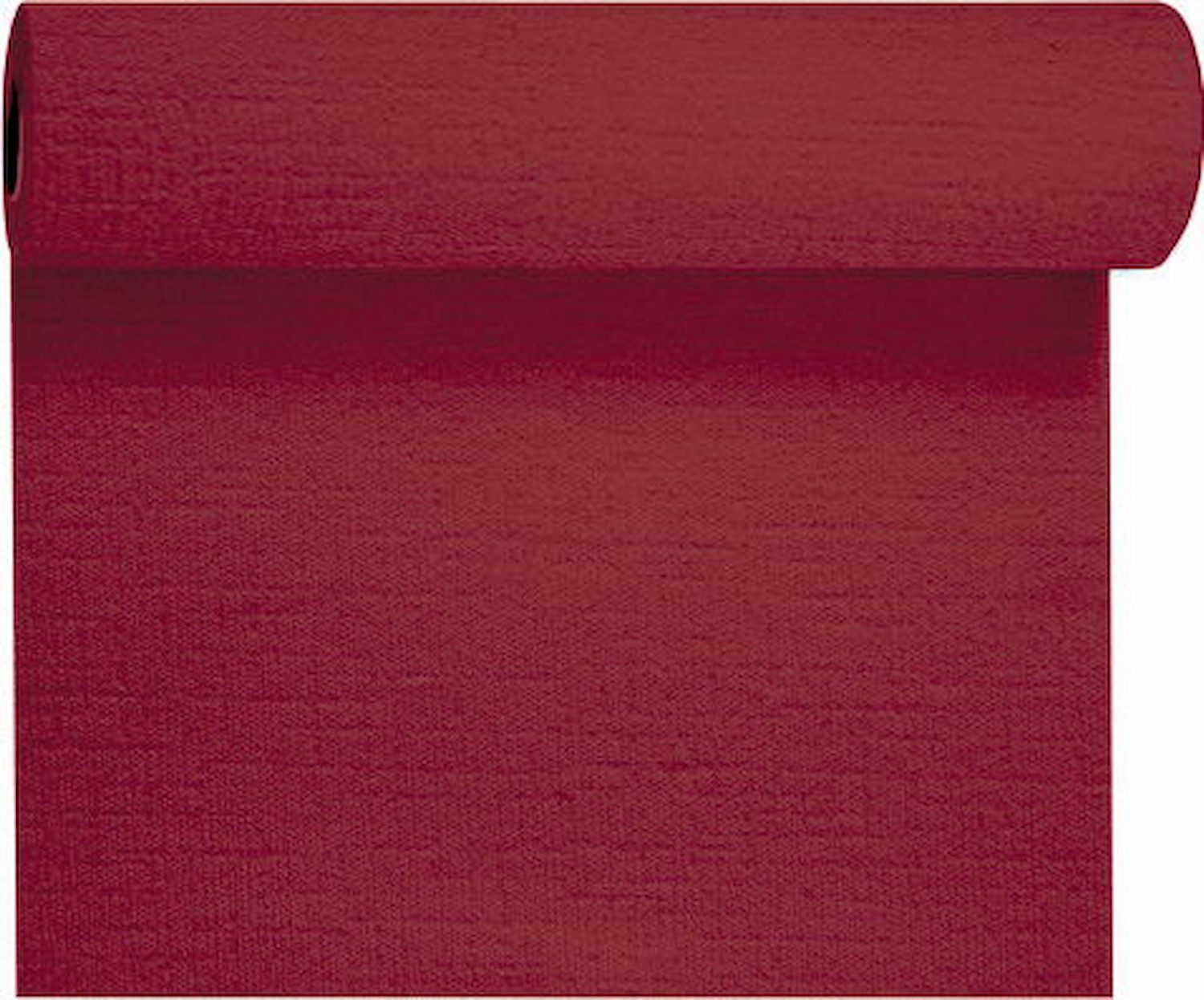 Duni Tischläufer 1 Evolin® Tete-á-Tete, bordeaux, 0,41 m x 24m, 172533