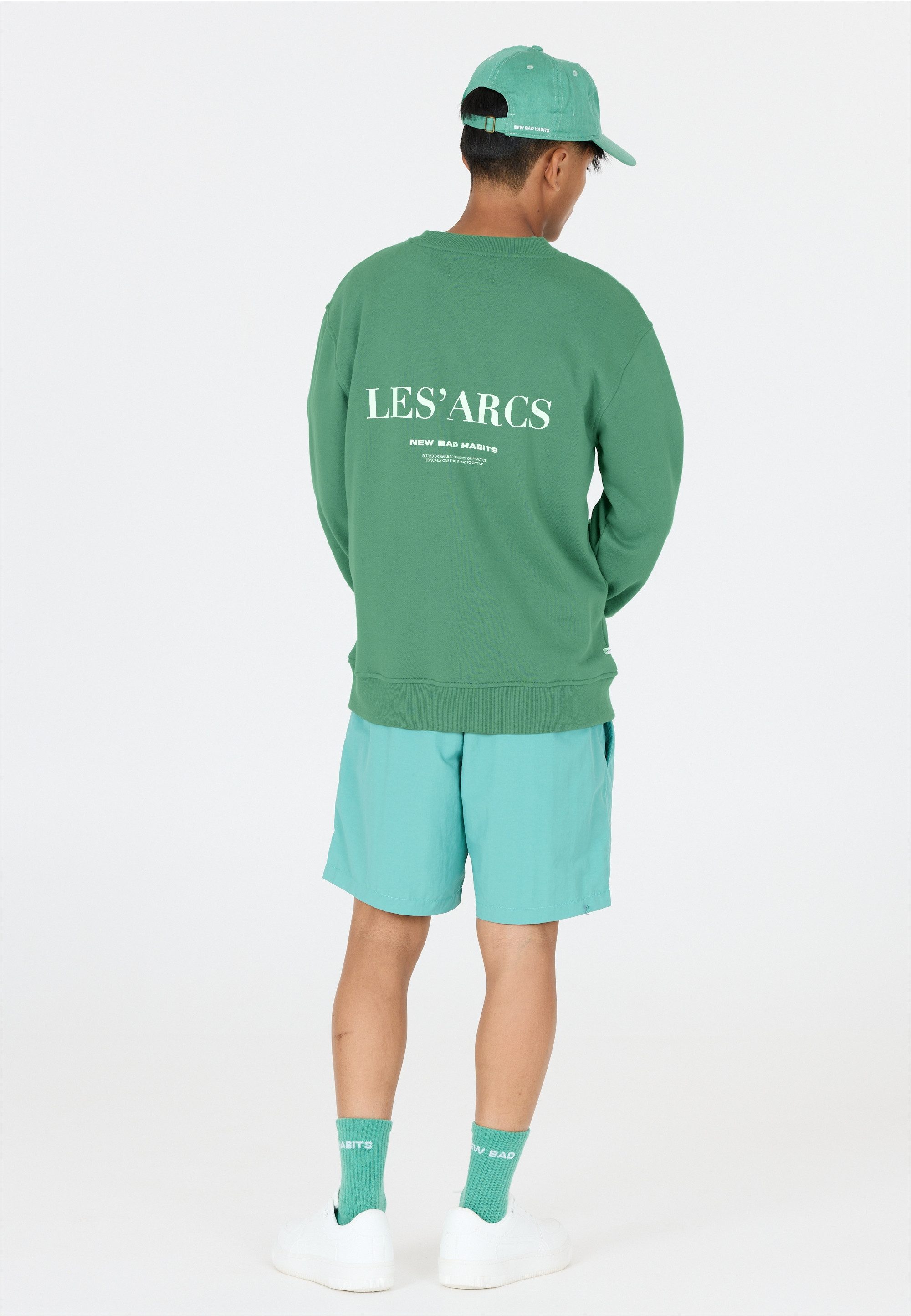Les'Arcs Sweatshirt Deasach mit stylischem Print und bequemer Passform