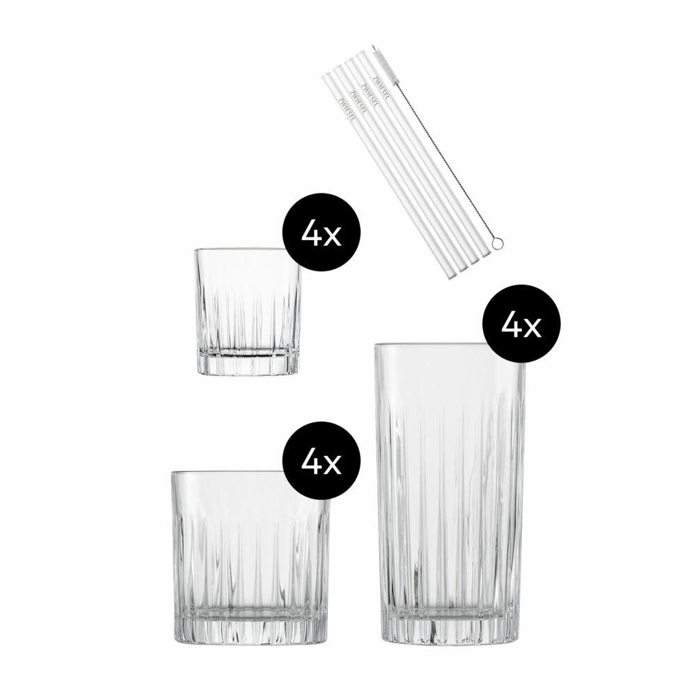 SCHOTT ZWIESEL Gläser-Set Barset Stage 17-tlg., 17-tlg., Kristallglas