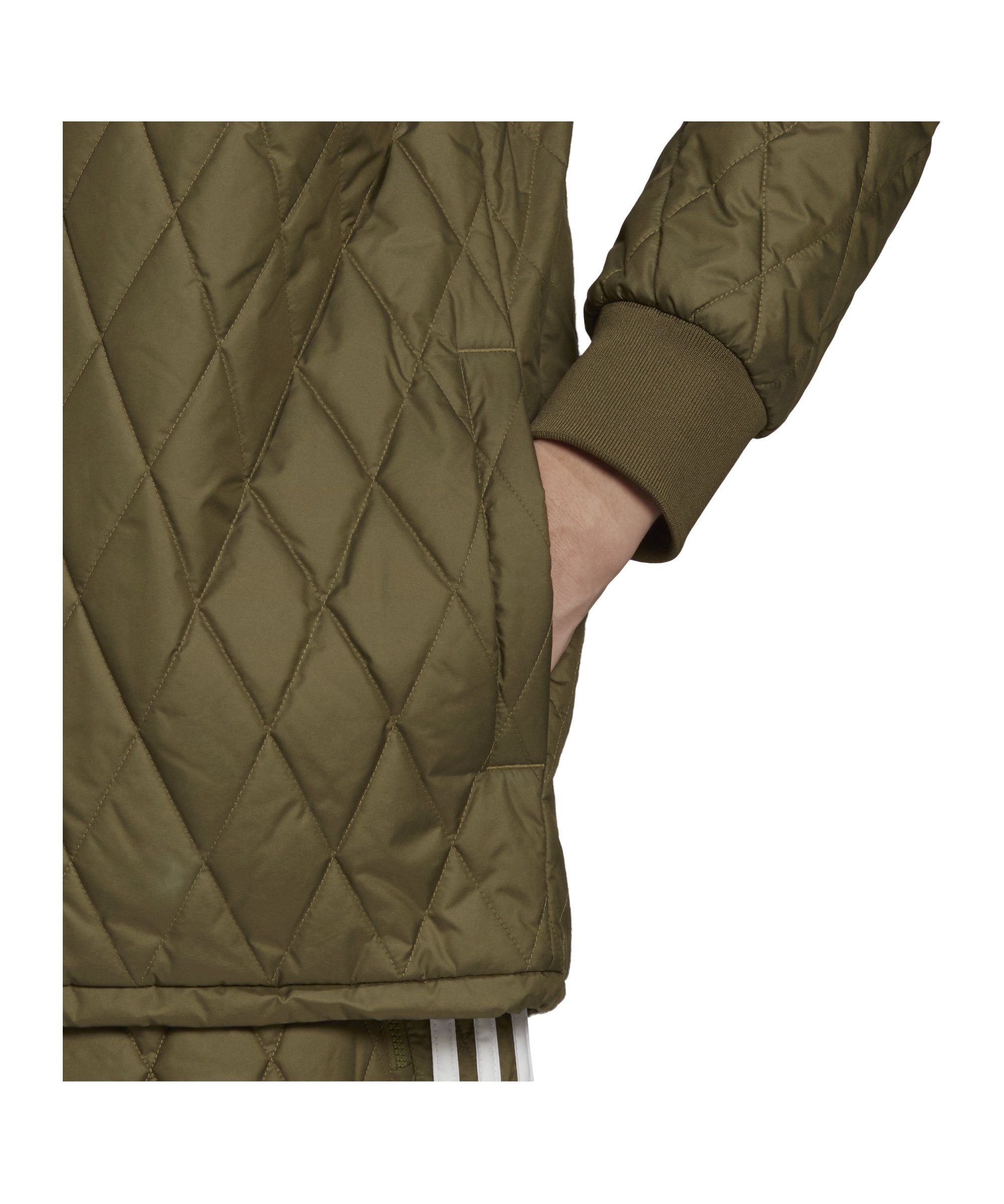 Quilted AR gruen Sweatjacke Originals Jacke adidas