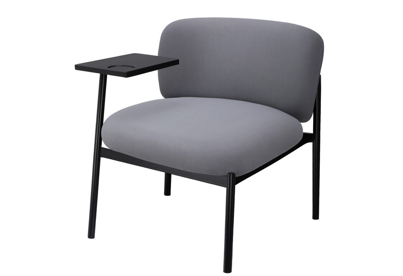 LUCKRACER Relaxsessel Loungesessel, Accent Sessel Polsterstuhl Metallbeinen, Einzelsessel, für Wohnzimmer/Schlafzimmer/Garten