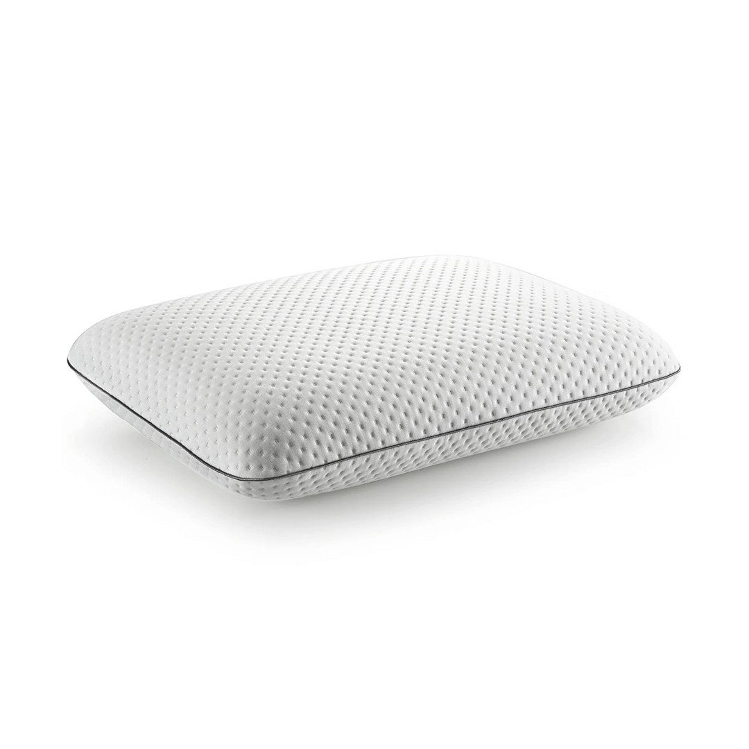 Nordic Schiller Visko-Kissen Pro Visco, Füllung: Visco-Schaum, Bezug: Polyester, Seitenschläfer, Rückenschläfer, Einzelkissen, Einzeln verpackt – vakuumiert im Polybeutel, Ergonomisches Visco-Kissen mit klassischer Form