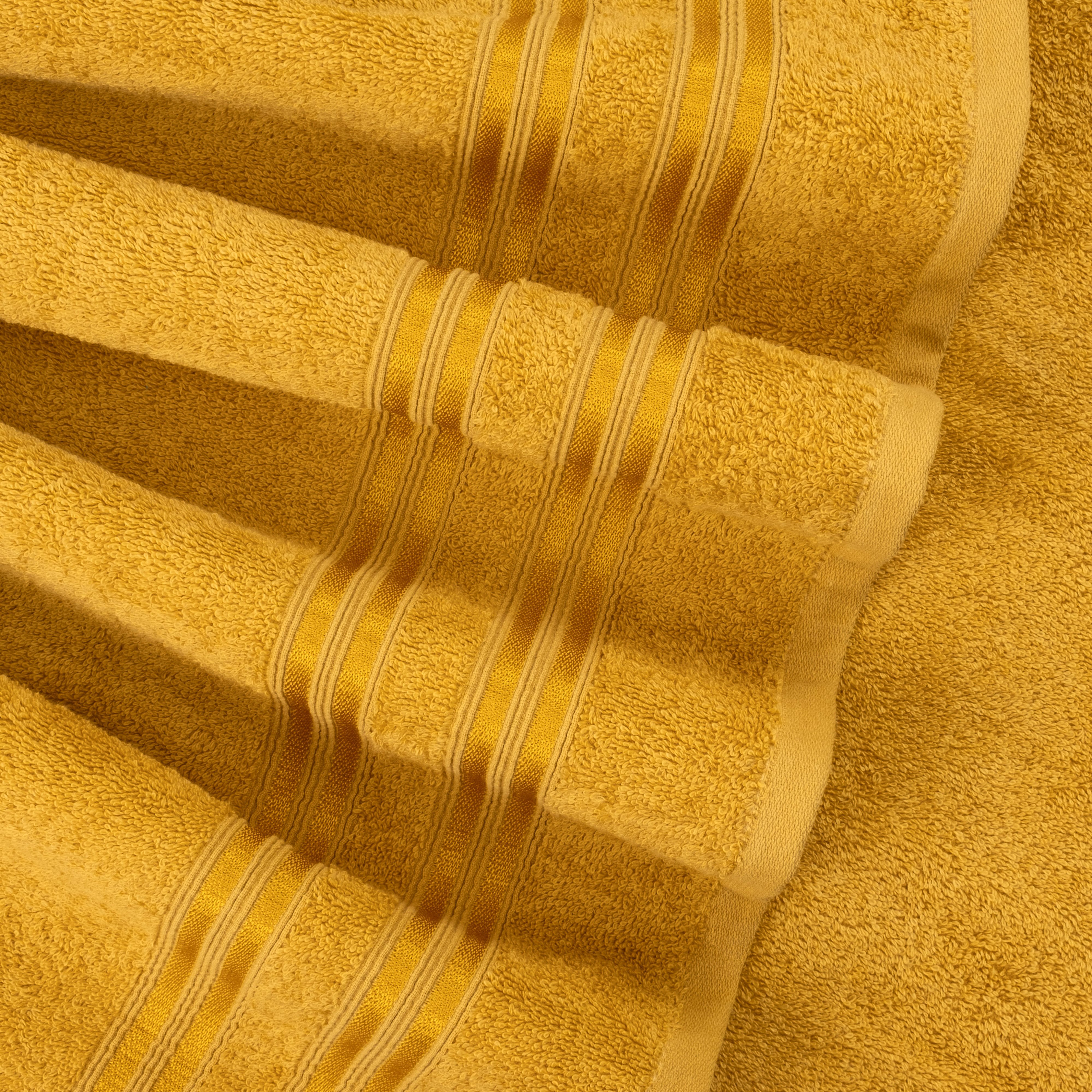 HAMMETEX Duschtuch 2er Set Badetücher 70x140 cm, 100% Baumwolle, Weich & Saugstark, Frottier (Set, 2-St), mit Bordüre, einfarbig, weich – Bild 5 von 5
