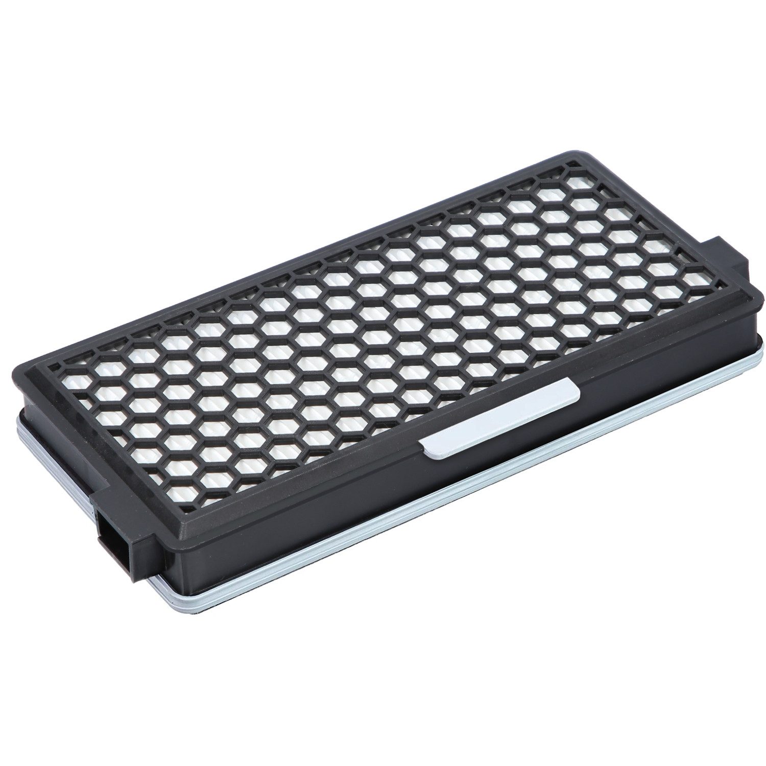 McFilter HEPA-Filter Ausblasfilter, Zubehör für Miele S8340 EcoLine PowerLine S8, S8360, passgenau, schwarz, Alternative zu SF-AH 50