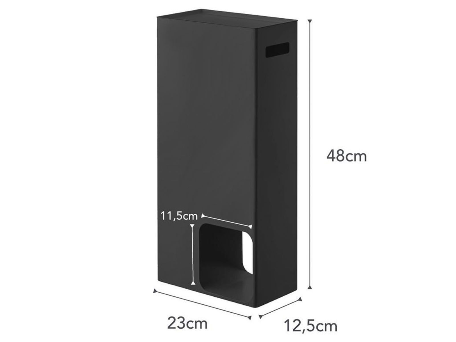 Yamazaki Toiletten-Ersatzrollenhalter "Tower" Toilettenpapier Aufbewahrung günstig online kaufen