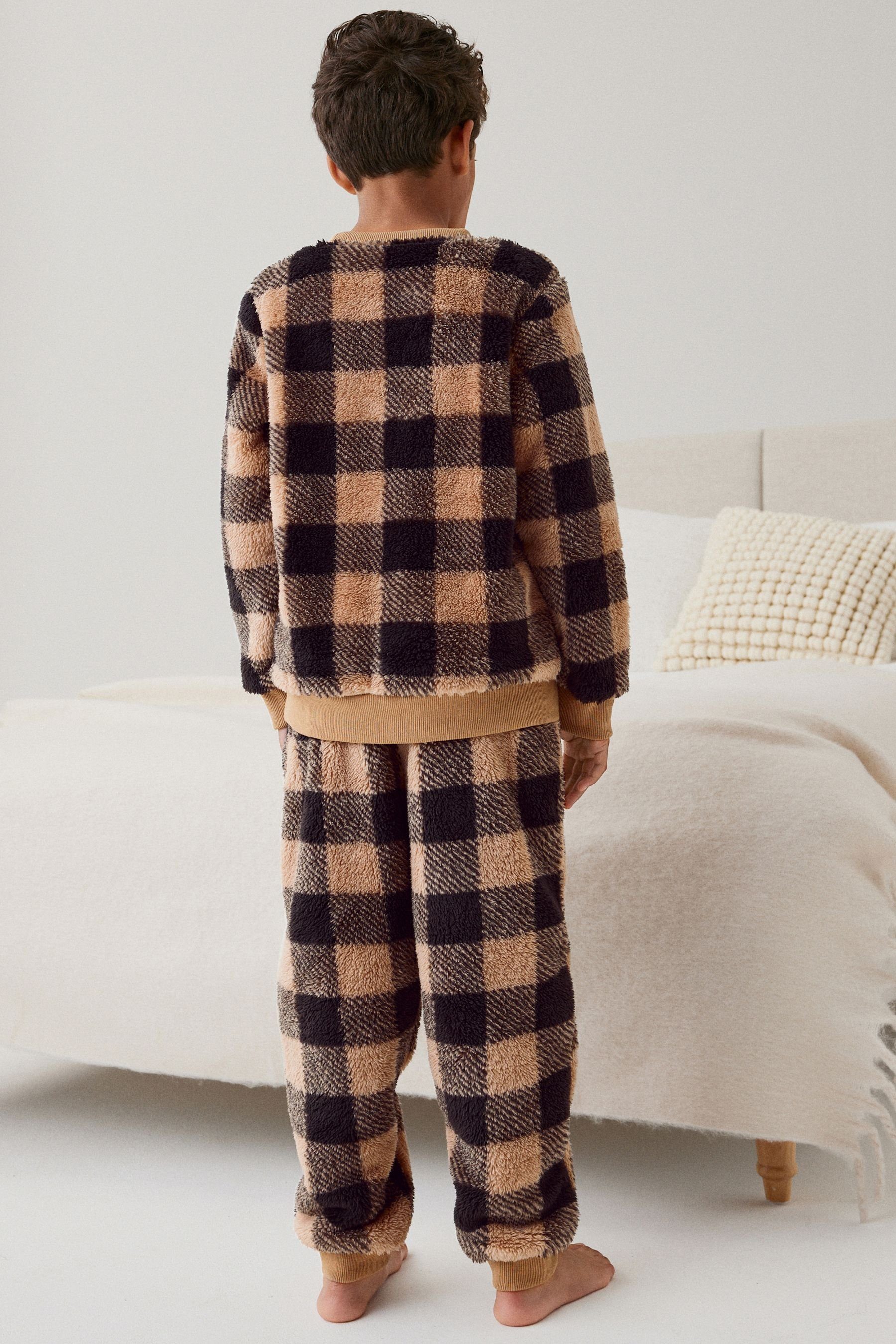 Fleece-Pyjama ältere Pyjama tlg) Next (2 (Familienkollektion) Jungen