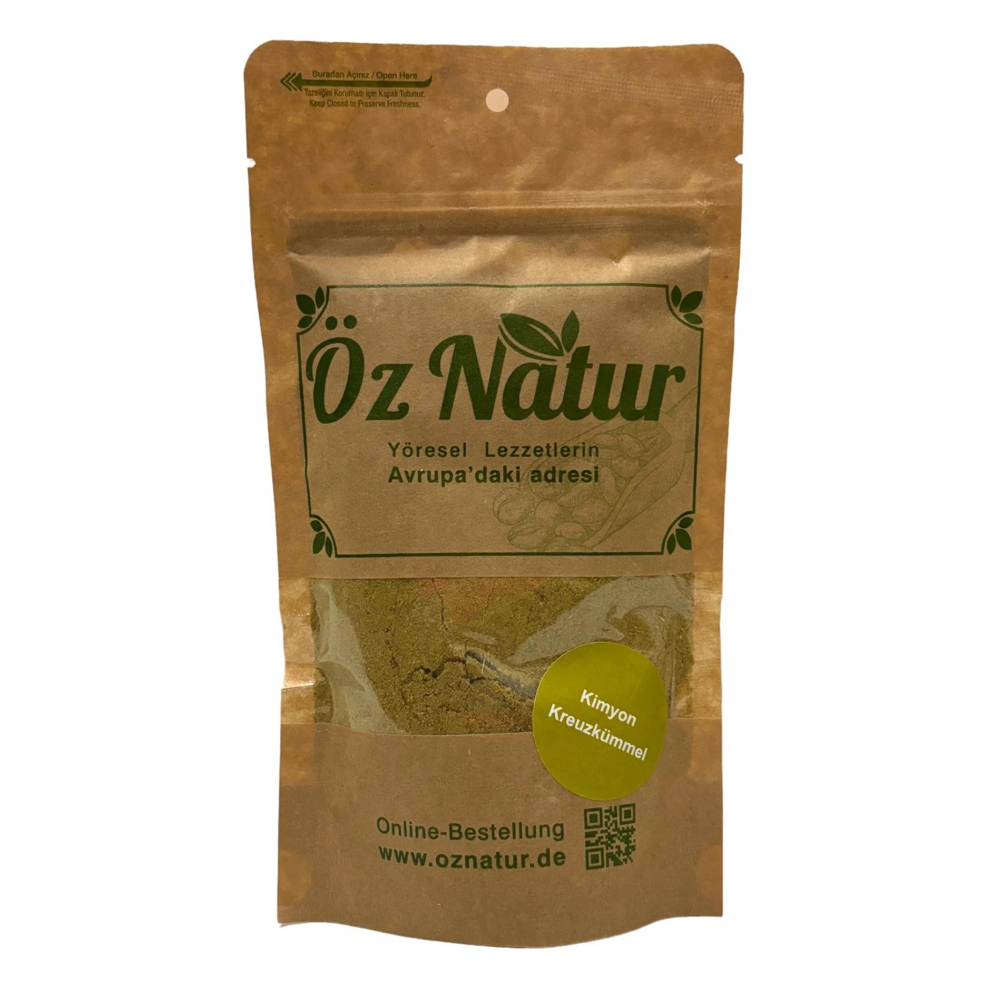 Öz Natur Gewürz, Kreuzkümmel Gemahlen 200g