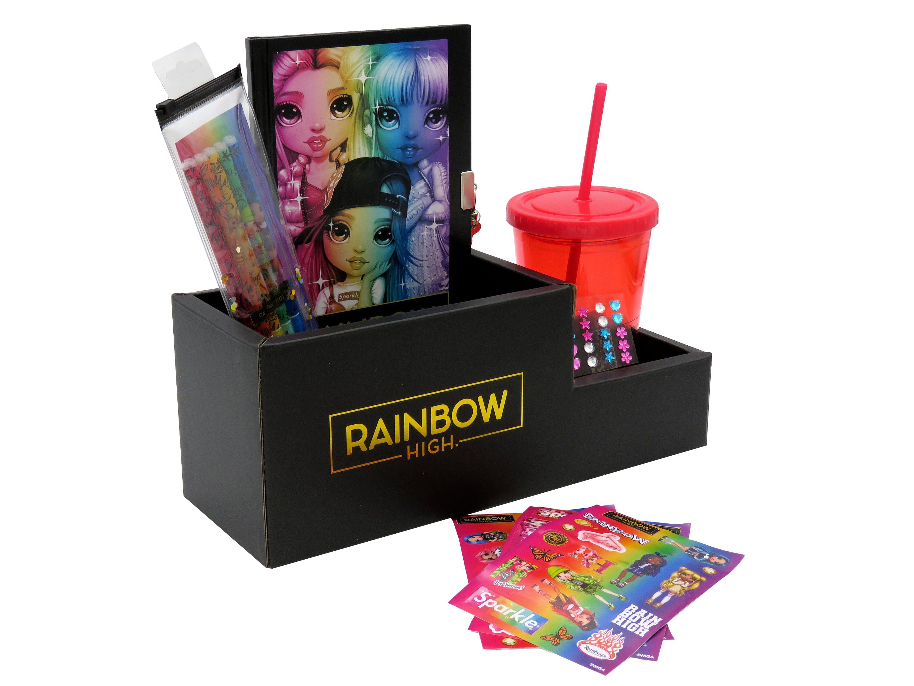 Set Brands Rainbow Trinkflasche Geschenke CyP High