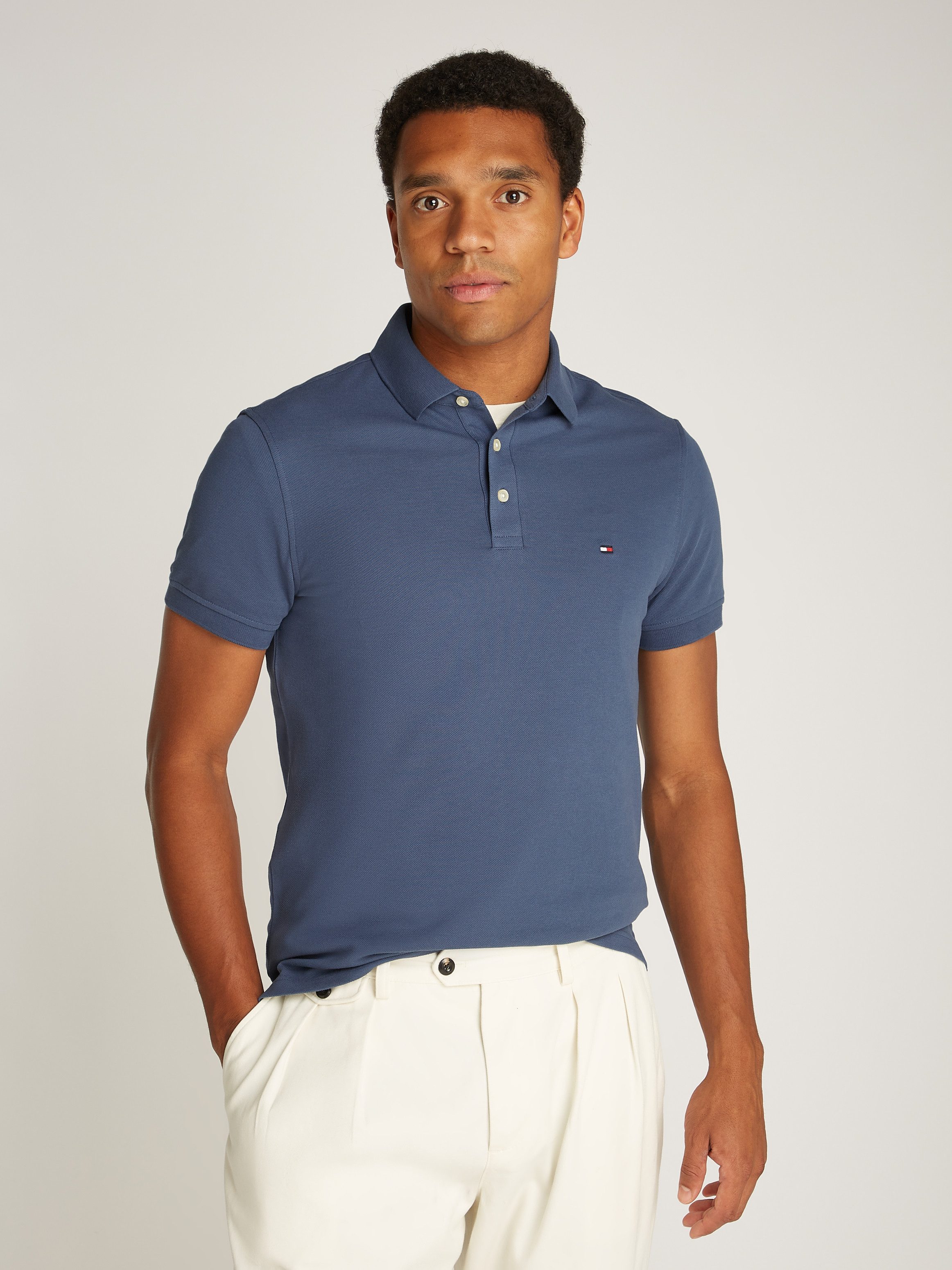Tommy Hilfiger Poloshirt 1985 SLIM POLO günstig online kaufen