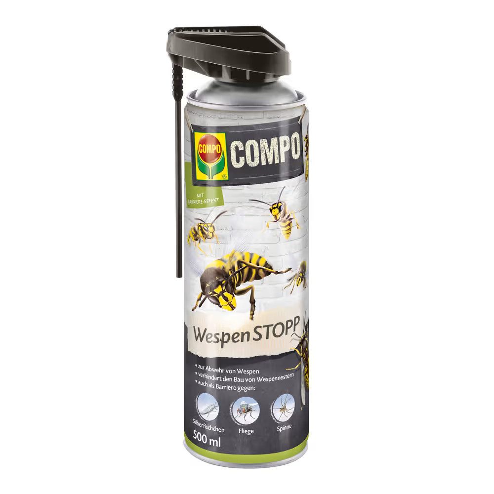 Compo Wespenspray WespenSTOPP, 500 ml, natürlichen Wirkstoffe