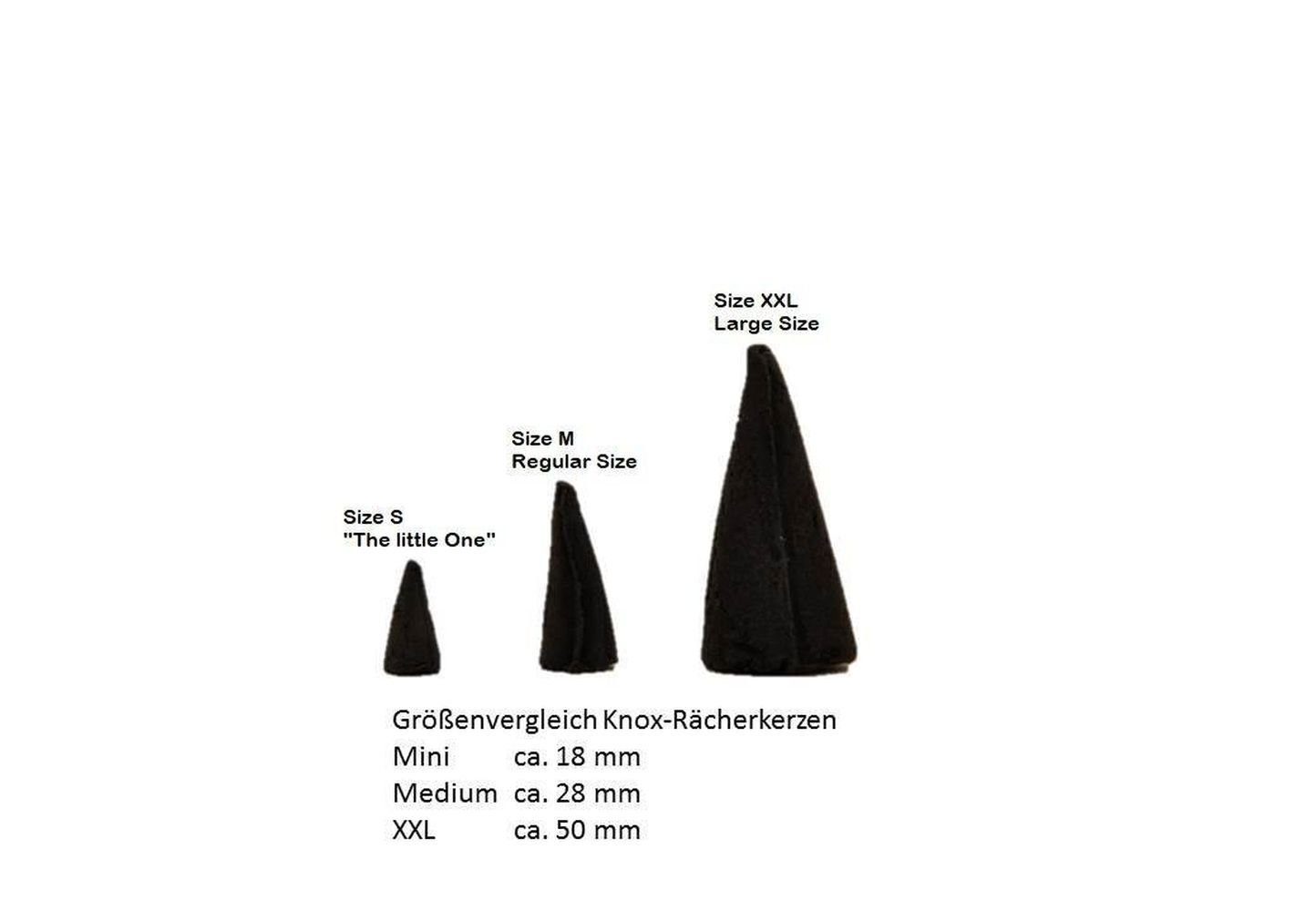 KNOX Räucherkegel 1 Päckchen Räucherkerzen - Weihnachtsduft - 24er Packung
