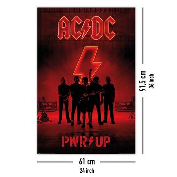 PYRAMID Poster AC/DC Poster PWR/UP 61 x 91,5 cm