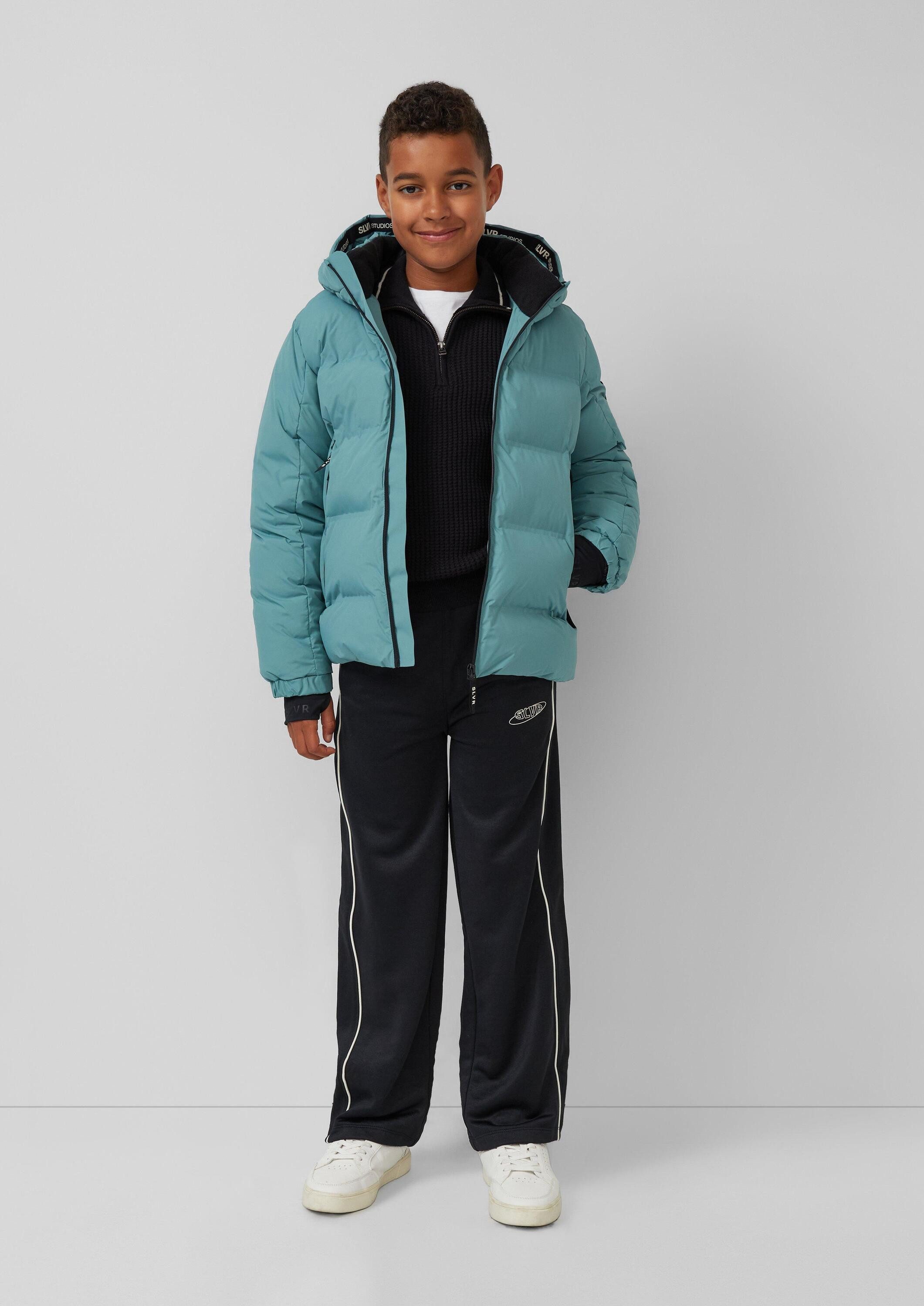 s.Oliver Winterjacke Outdoor-Jacke Unisex Winterjacke mit sportiven Details