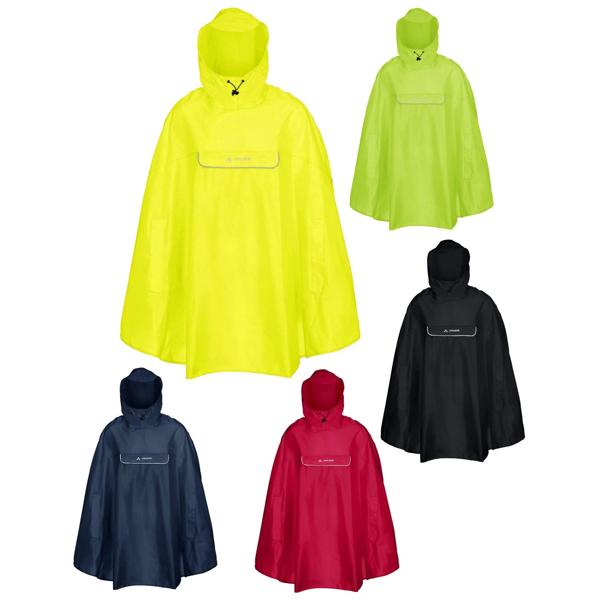 VAUDE Regenponcho Regenschutz Valdipino Poncho Regenmantel günstig online kaufen