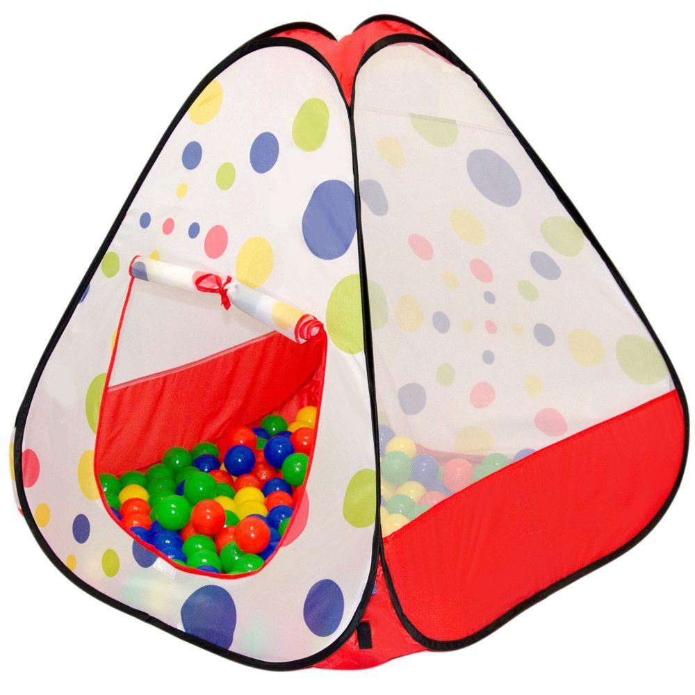LittleTom Spielzelt mit 200 Bällen - Pop Up Kinderspielzelt - Bällebad Zelt günstig online kaufen