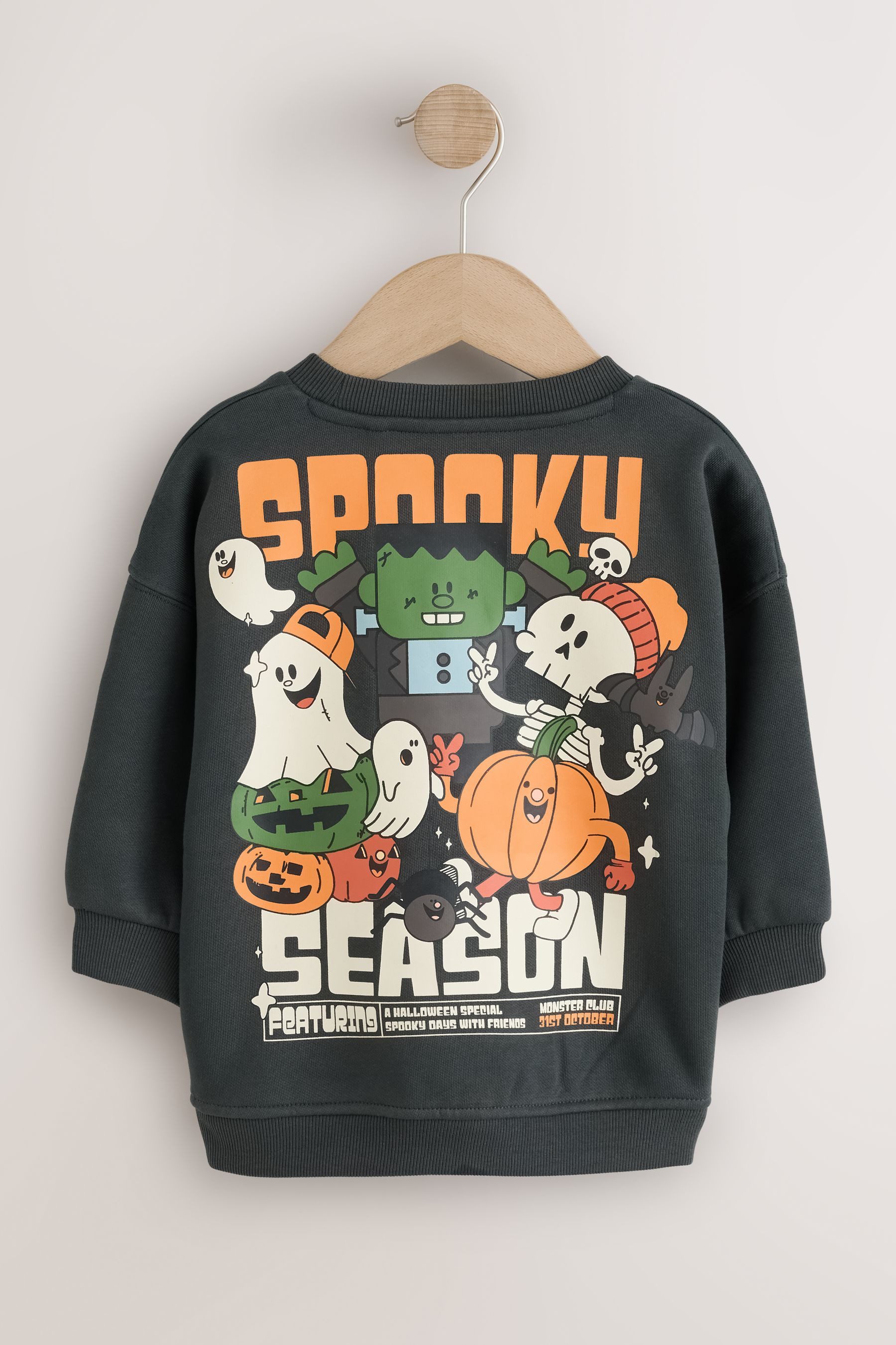 Next Sweater Rundhals-Sweatshirt mit Rücken-Print (1-tlg) – Bild 2 von 5