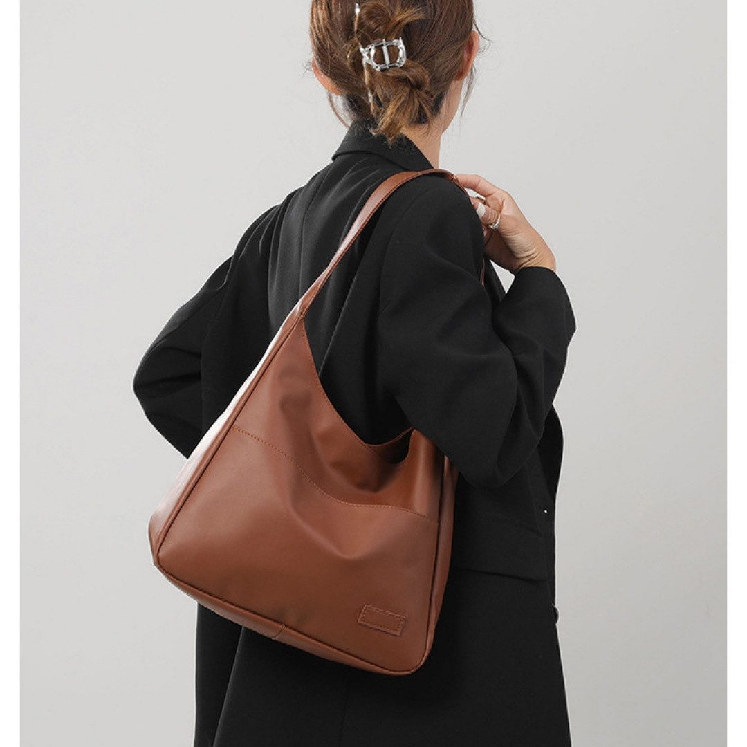 Bwecuy Schultertasche Damen Shopper Handtasche Tote Bag Vintage Hobo Tasche Strandtasche, für Arbeit Schule Shopper Lässige täglich