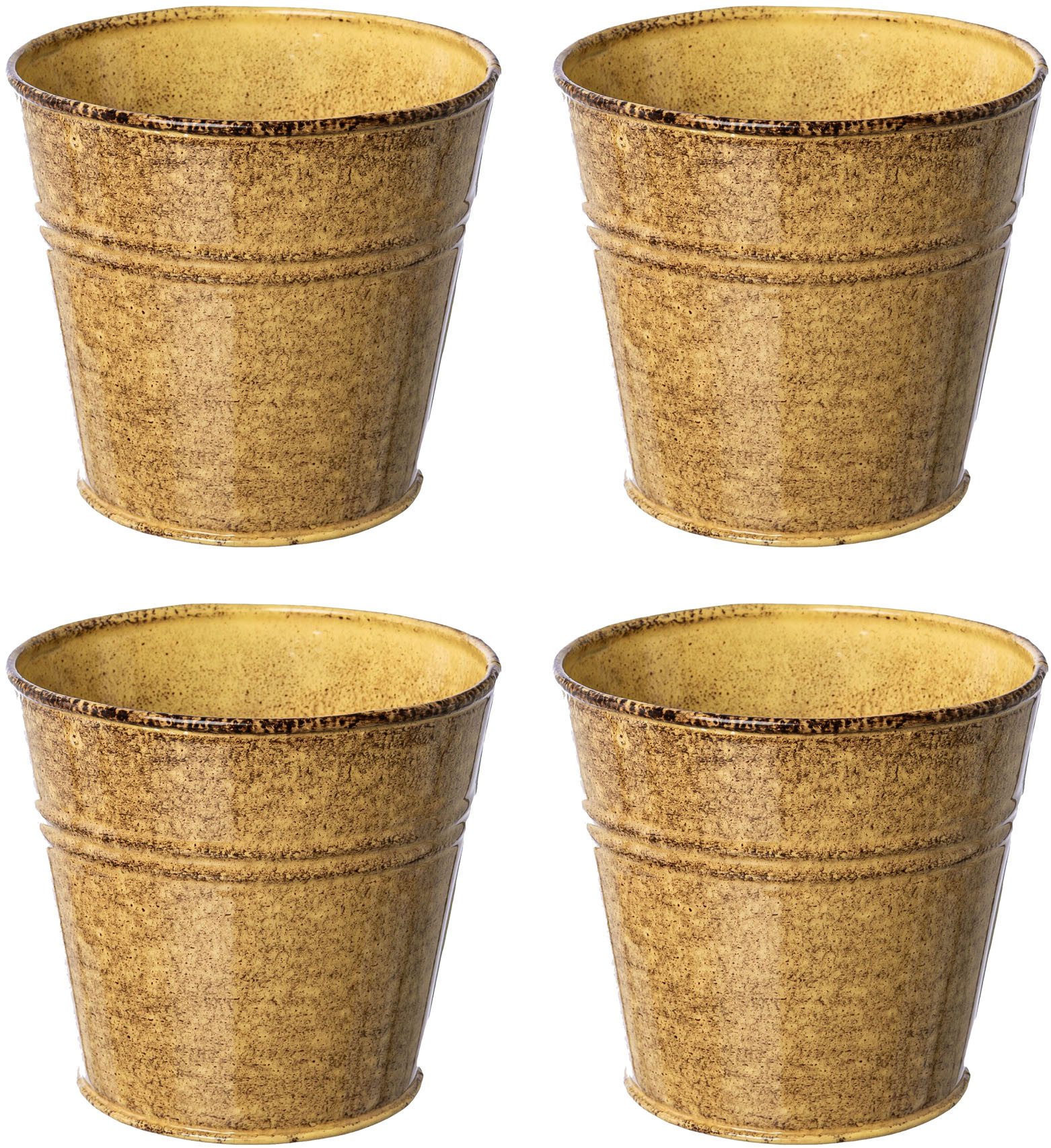 Creativ home Übertopf Übertopf (4 St), im modernen Design