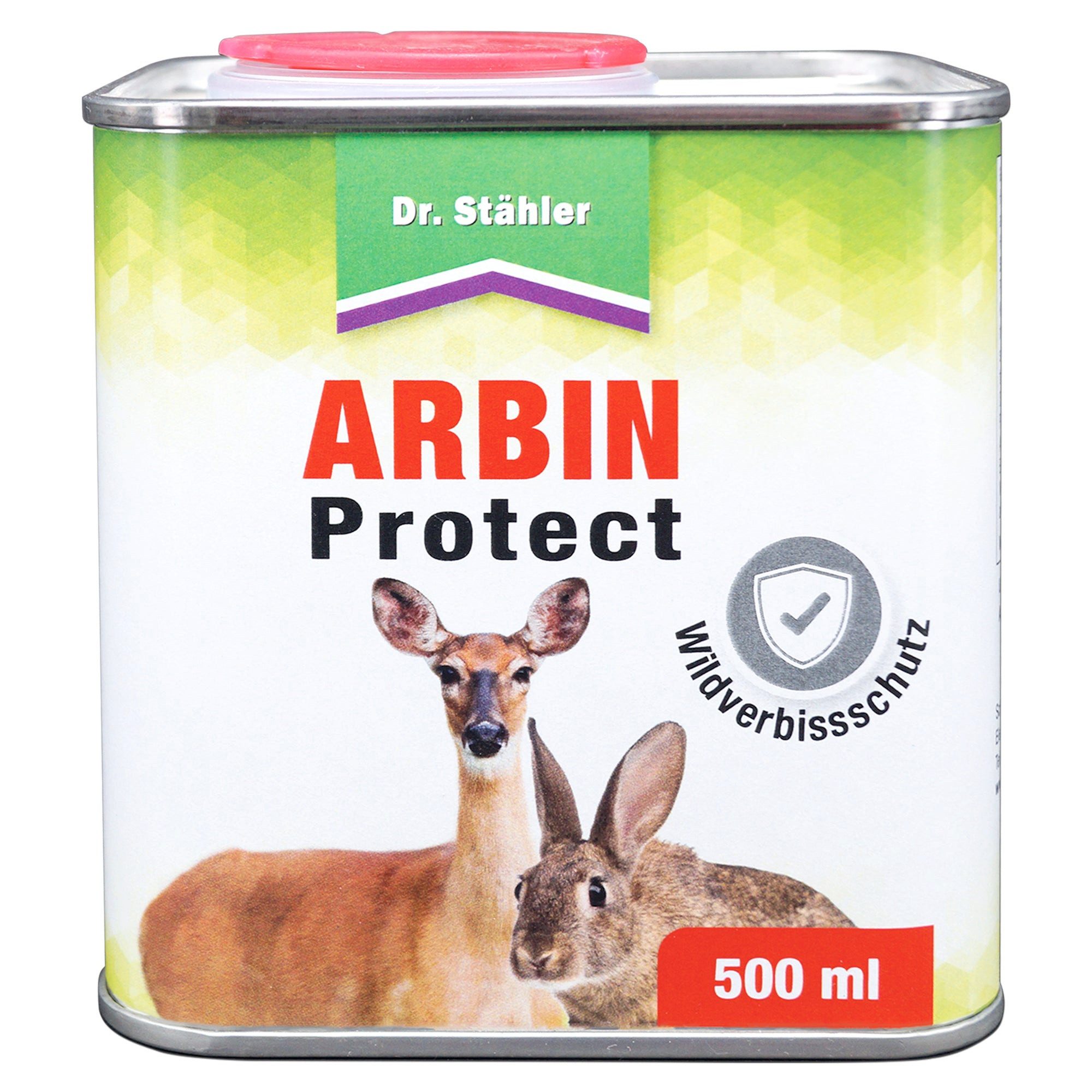 Dr. Stähler Vergrämungsmittel Arbin Protect - Schutz vor Wildverbiss für Bäume und Sträucher, 2000 ml, Schützt Zierpflanzen, Obstgärten und empfindliche Gartenbereiche, 4-St., Effektiver Schutz, Einfache Anwendung, Wetterfest und langlebig, Duftbarriere zur Wildabwehr im Garten, schützt Pflanzen, zuverlässig