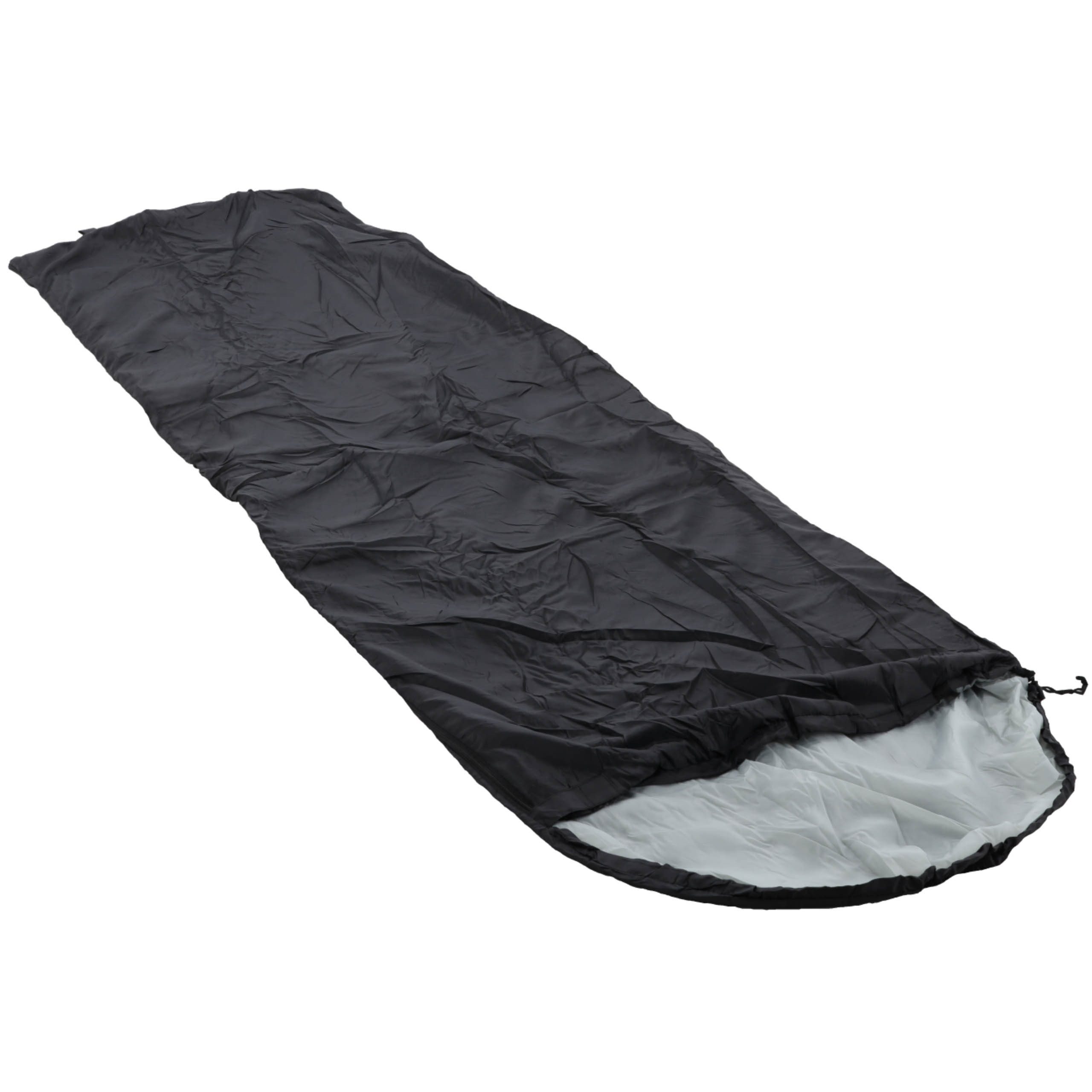 Sarcia.eu Trekkingschlafsack Wasserdichter Schlafsack 1 Person, leicht, mit Kapuze 215x75 cm