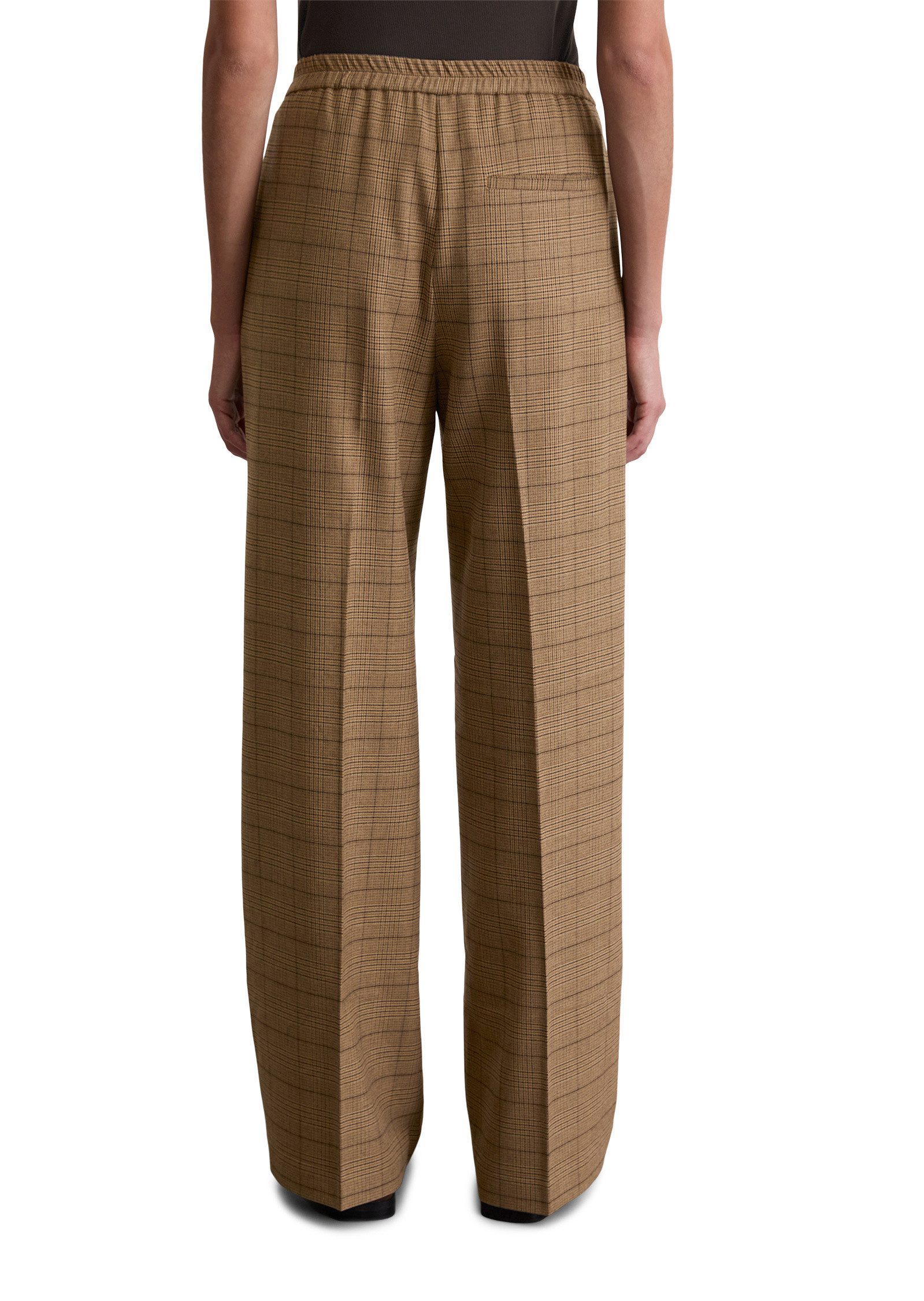 Marc O'Polo Chinohose mit Glencheck-Muster