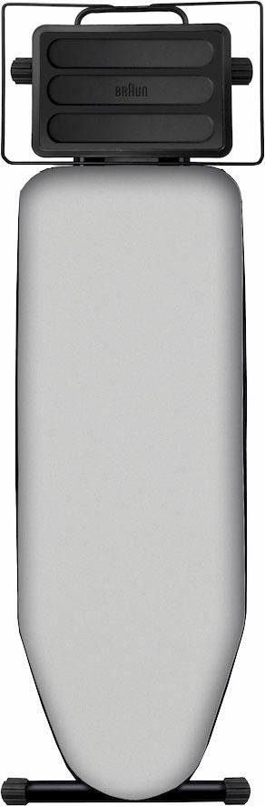 Braun Bügelbrett CareStyle IB 3001 BK - für alle CareStyle Dampfbügelstationen geeignet, Bügelfläche 122x40 cm, Bügelfläche: 122 x 40 cm, 7-fach höhenverstellbar, Baumwolle-Bezug