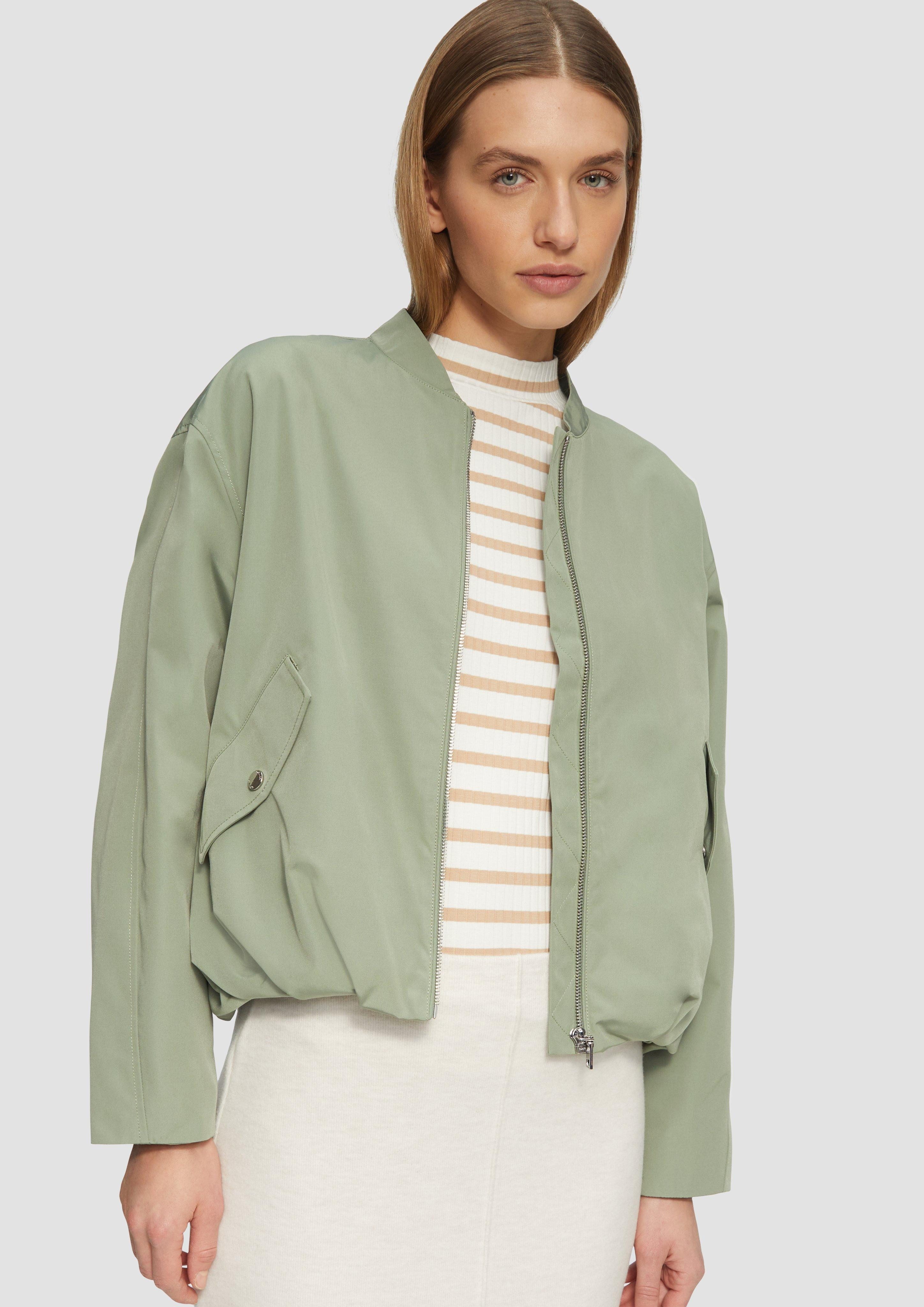 Funktionsjacke Blouson mit Raffungsdetails im Relaxed Fit