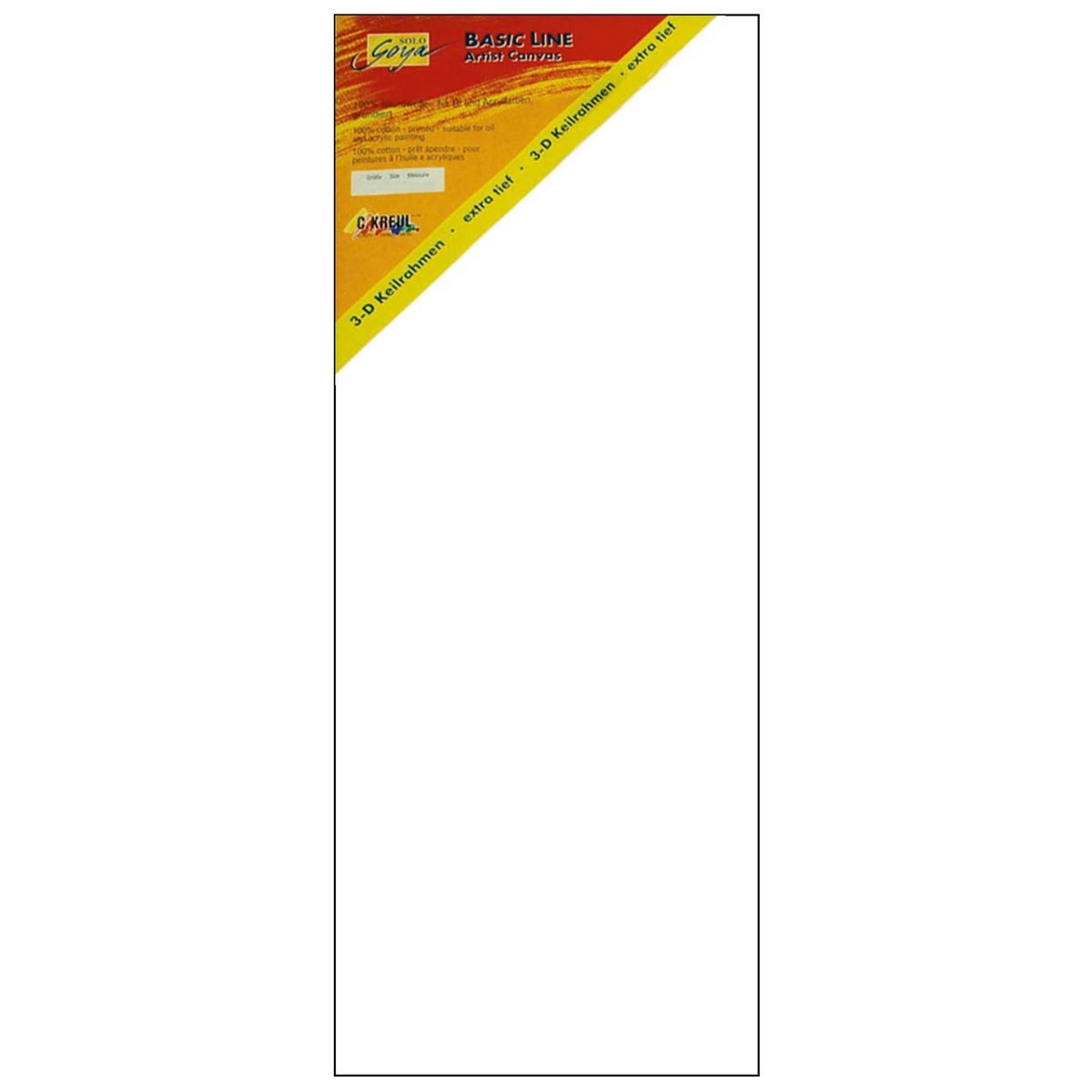 C. KREUL Keilrahmen KREUL Keilrahmen SOLO Goya Stretches Canvas Basic Line 3D 40x100cm