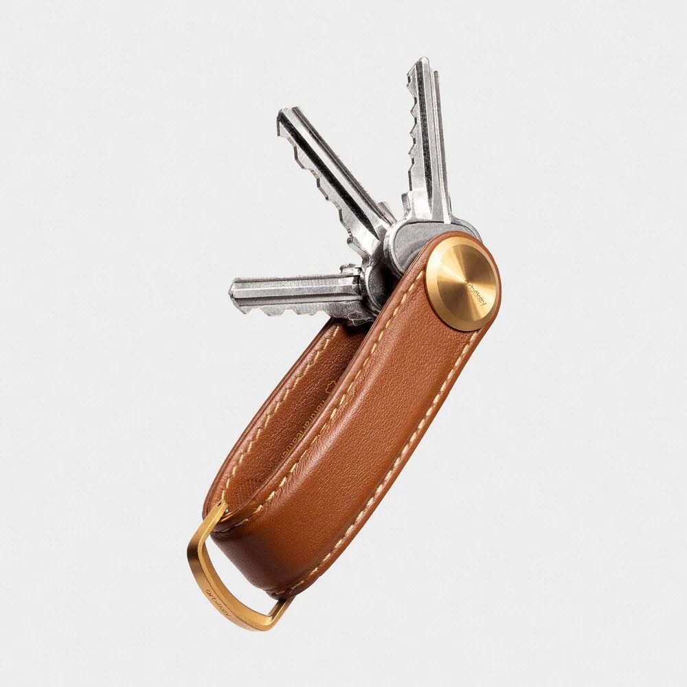 Orbitkey Schlüsseltasche Leather Key Organiser Pro