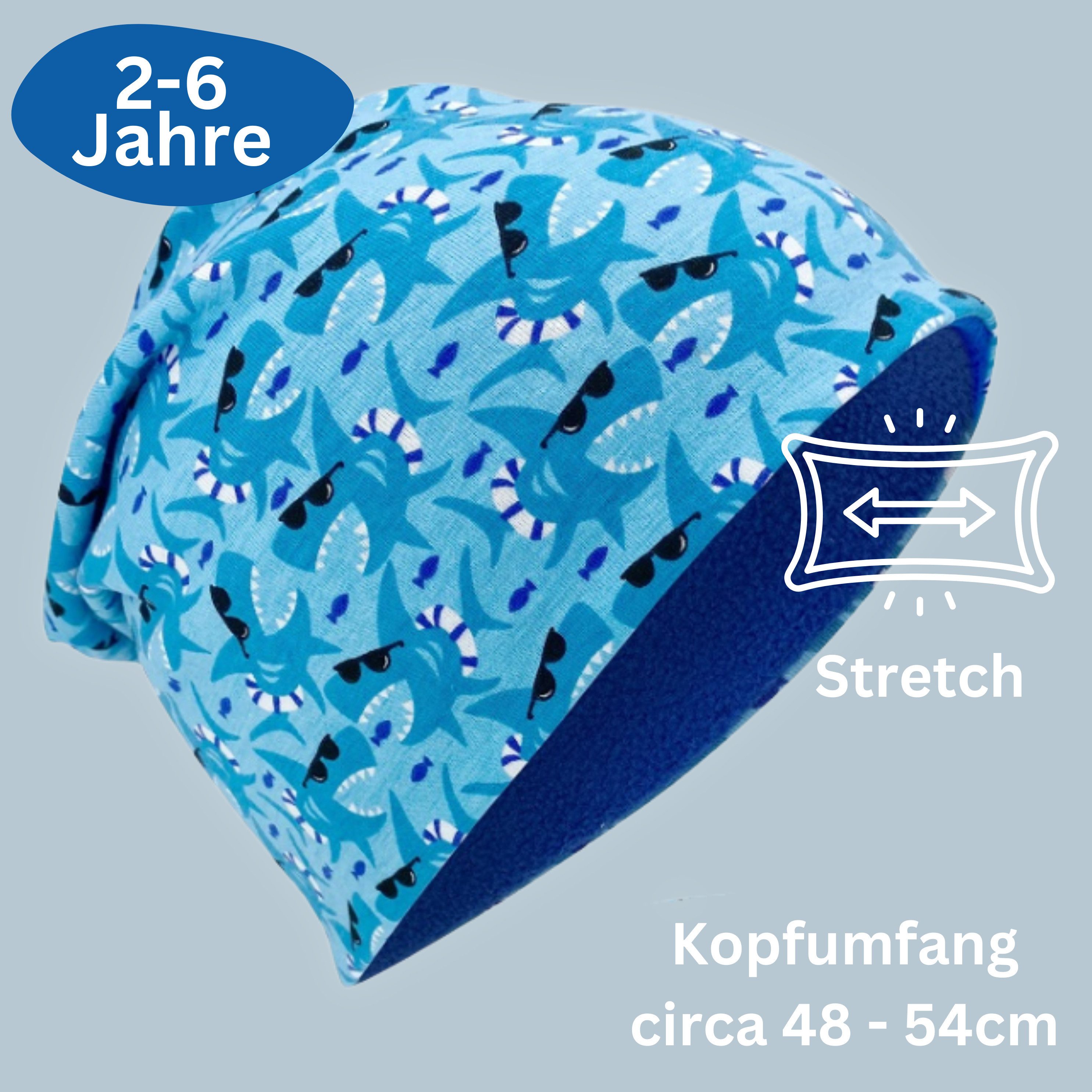 HECKBO Beanie HECKBO Kinder Mädchen Jungen Beanie Mütze & Loop-Schal Set – Bild 2 von 5