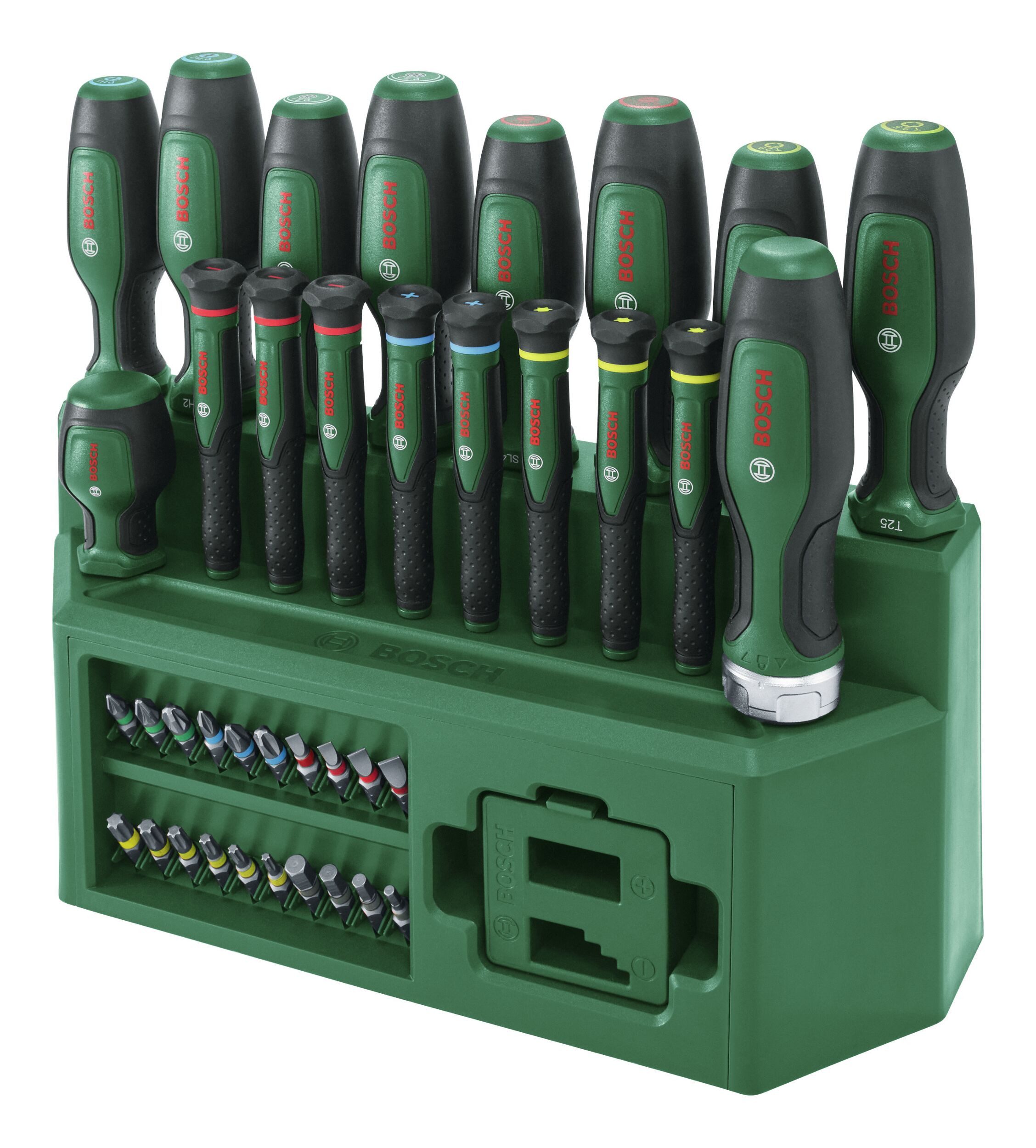 BOSCH Schraubendreher, (39 Teile), Handwerkzeug Set Mixed, 39-teilig