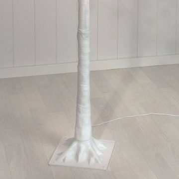 Haushalt International LED Baum, LED fest integriert, Rosenblütenbaum / Lichterbaum - Mit 96 Warm-Weißen LED´s - 150 cm - Rose