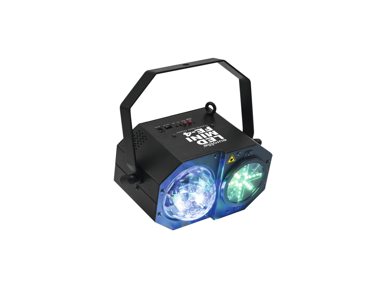 EUROLITE Discolicht EUROLITE LED Mini FE-4 Hybrid Laserflower