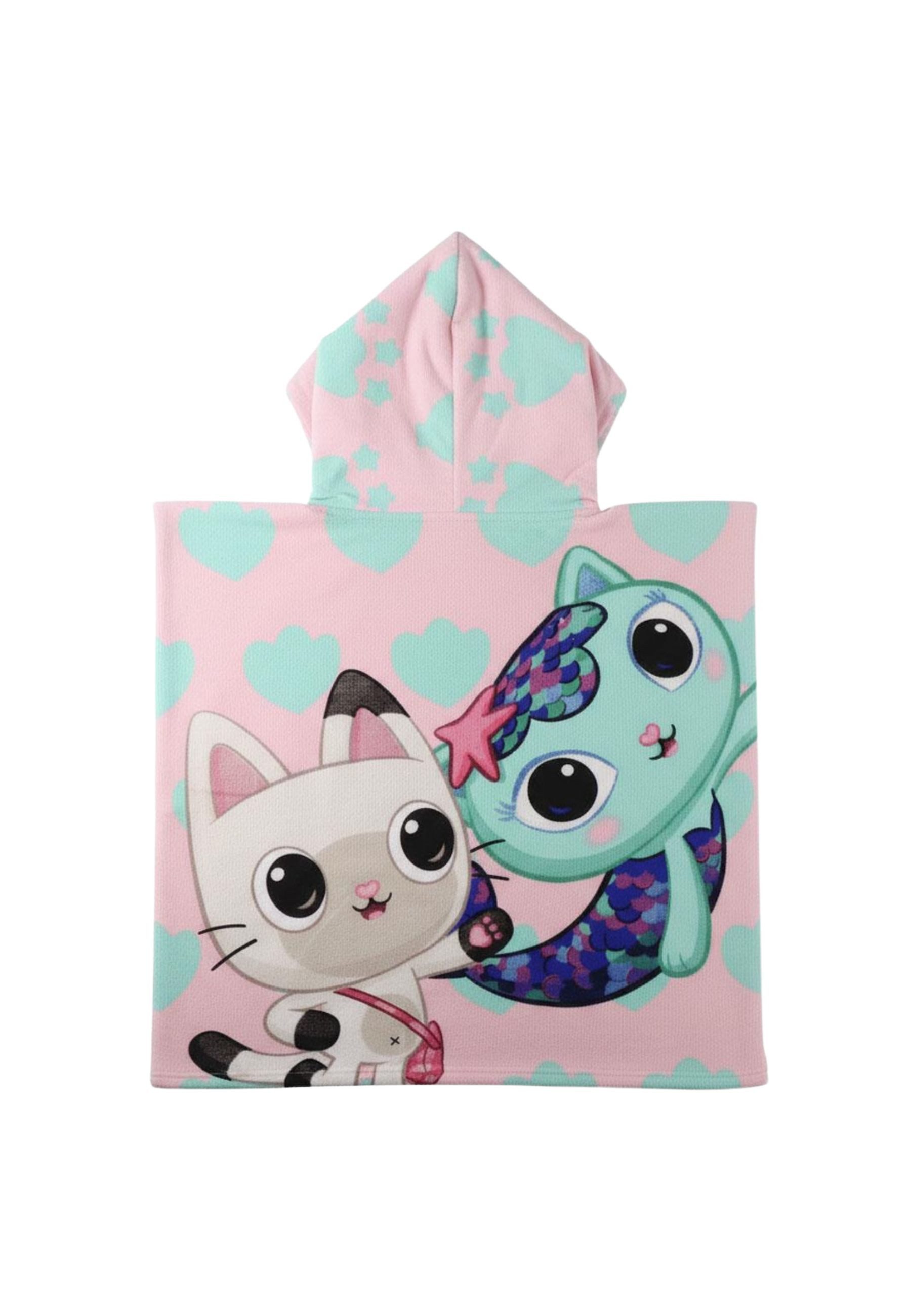 Disney Badeponcho Gabby’s Dollhouse Polyester-Poncho, 100% Polyester