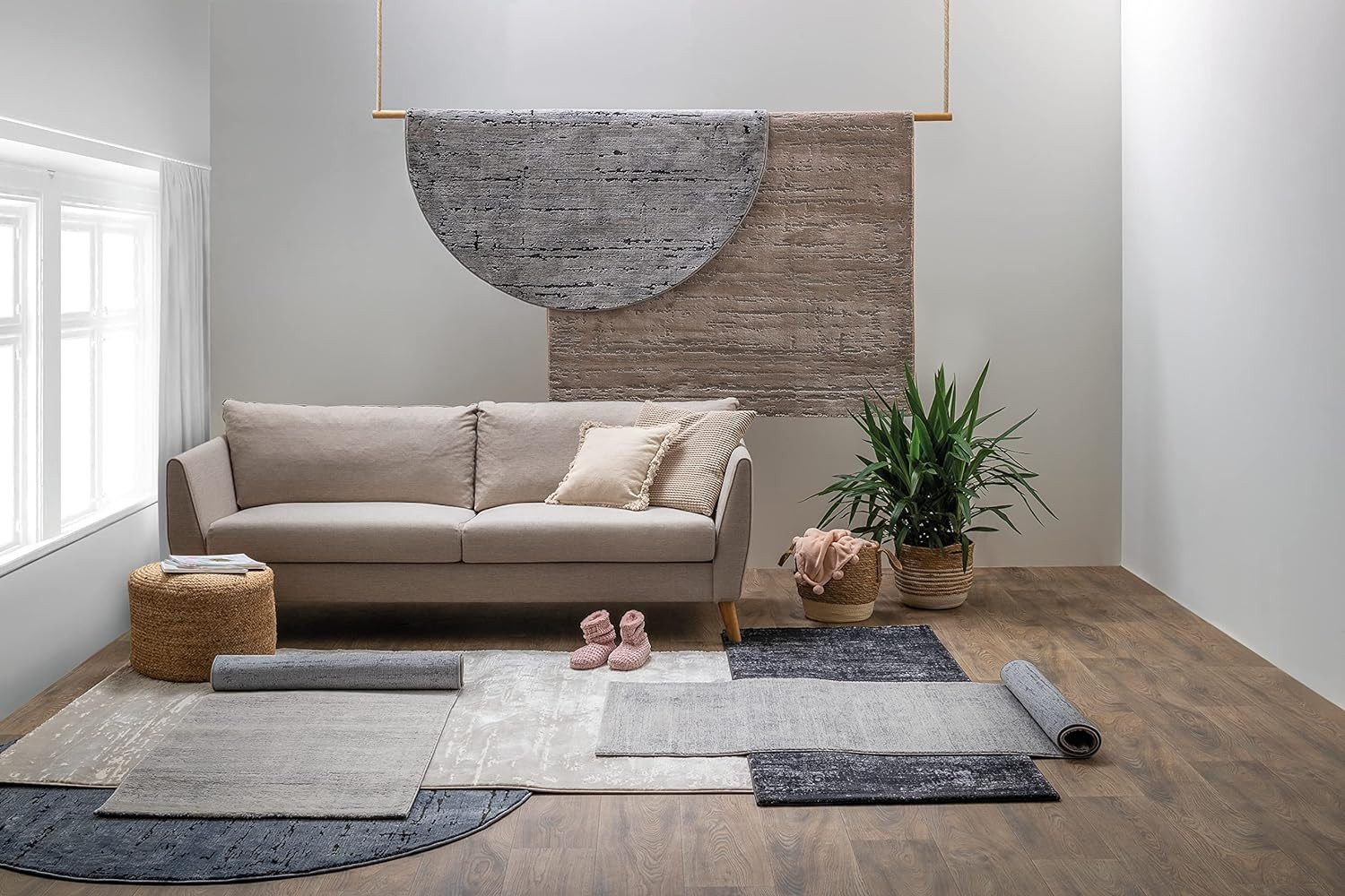Tesso Living Teppich Teppich Wohnzimmer STELLA, günstig online kaufen